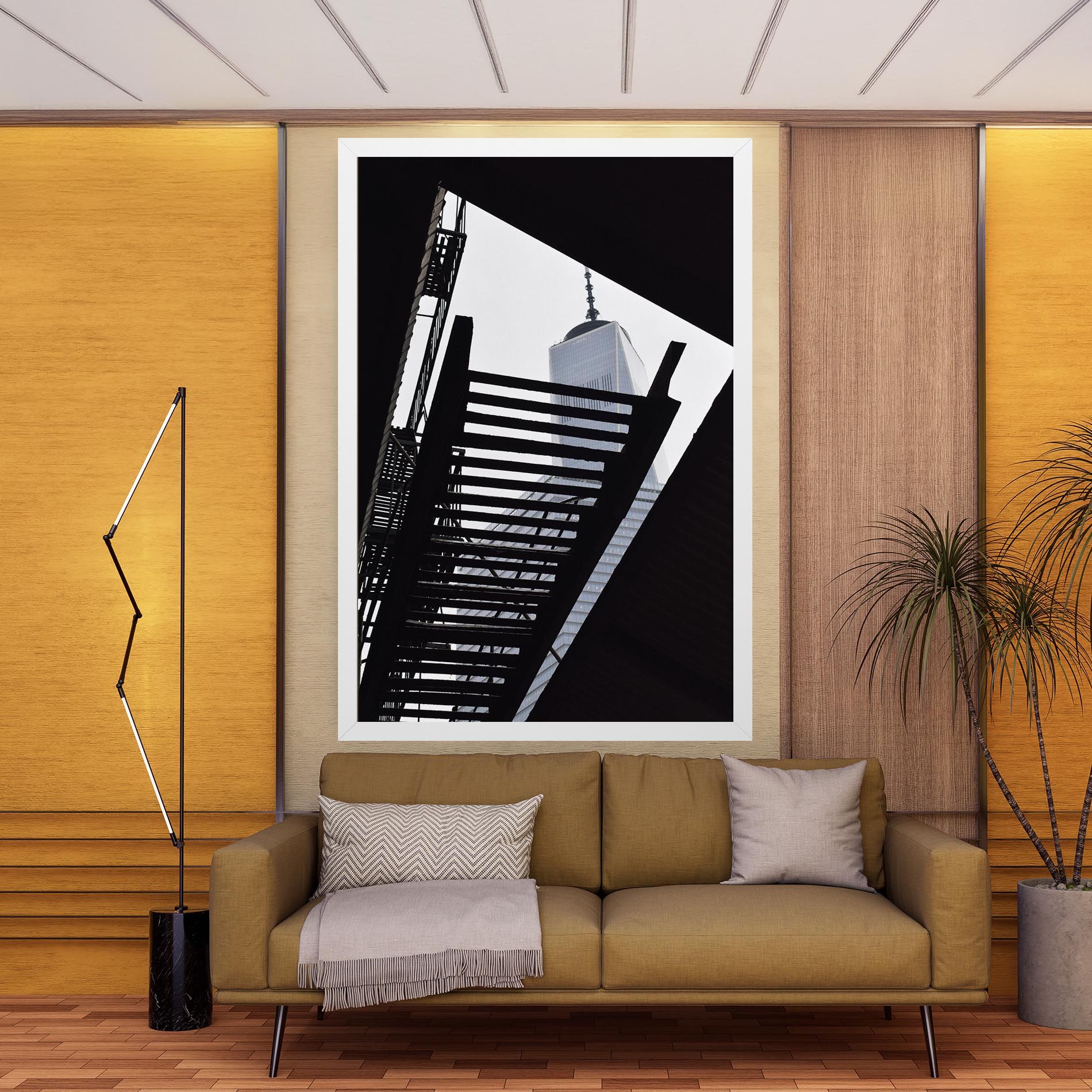 Black Stairs Floating mockup 9