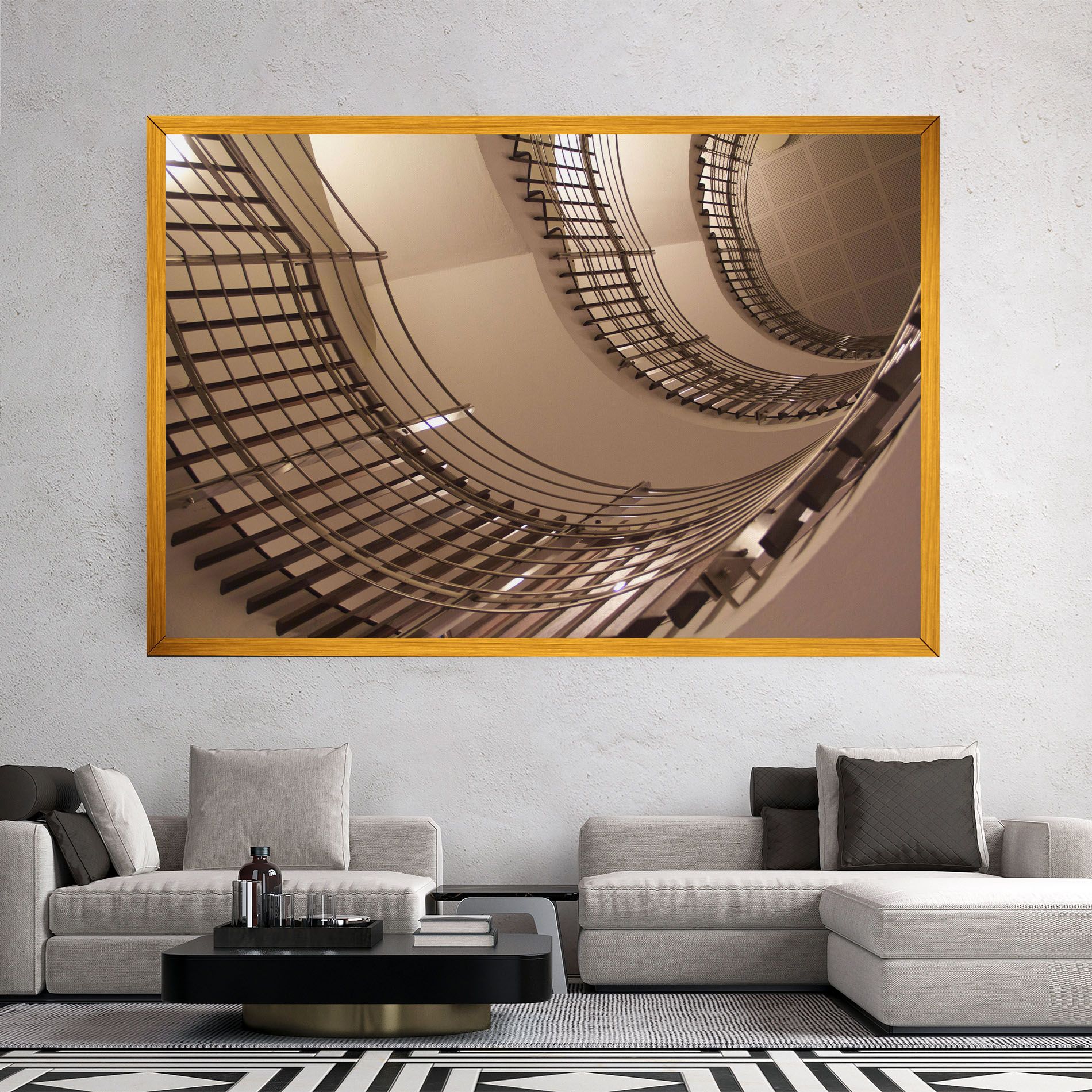 Cream Stairs mockup 2