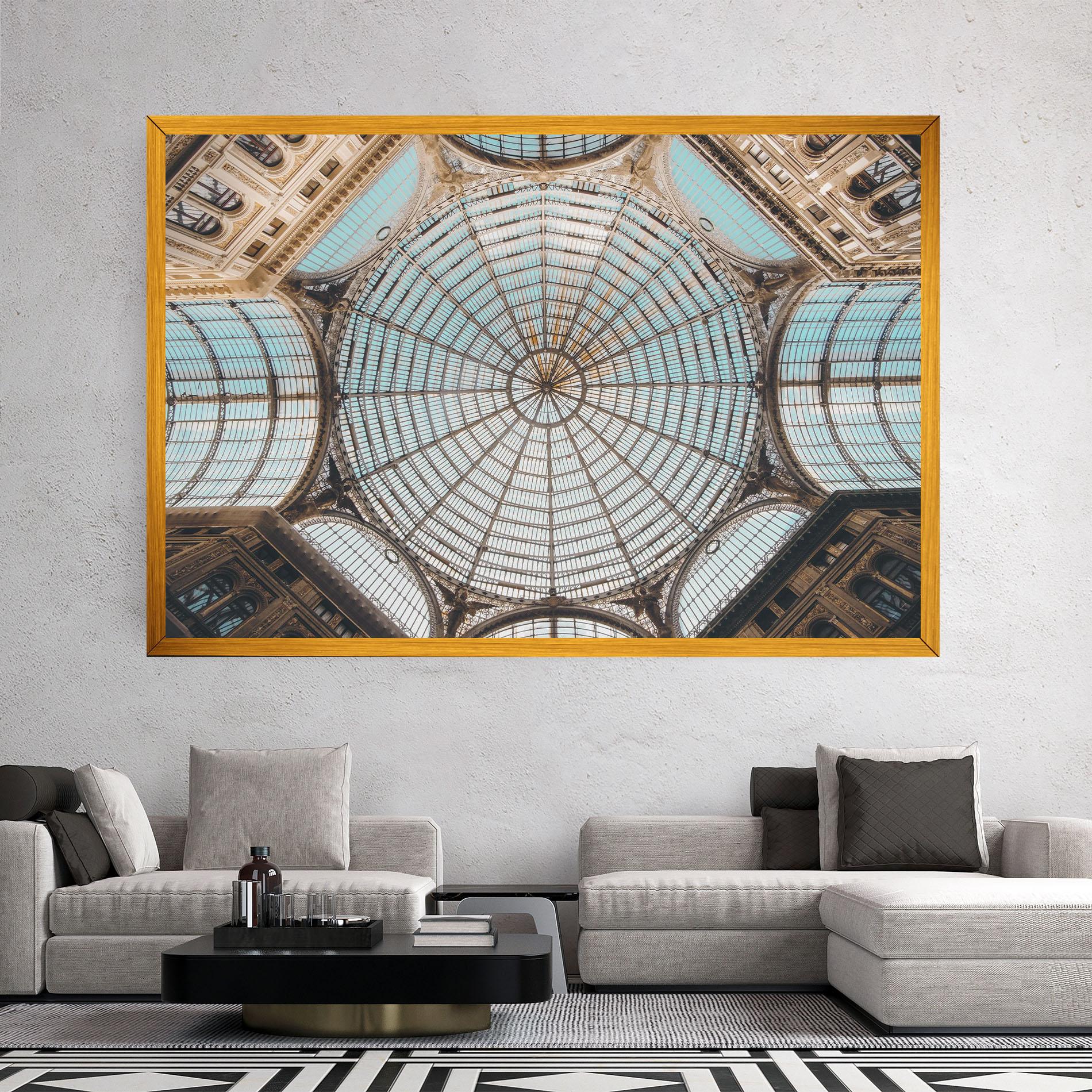 Leinwandbild Italy Celling mockup 2