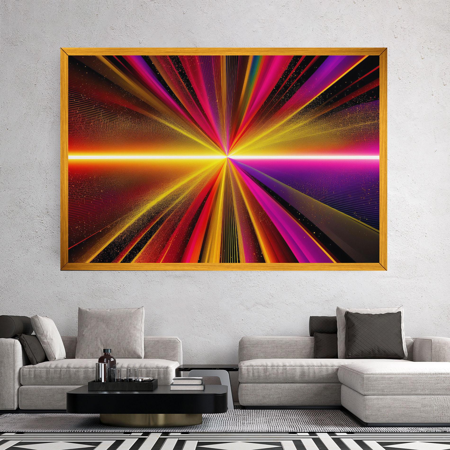 Leinwandbild White Light Mix mockup 2