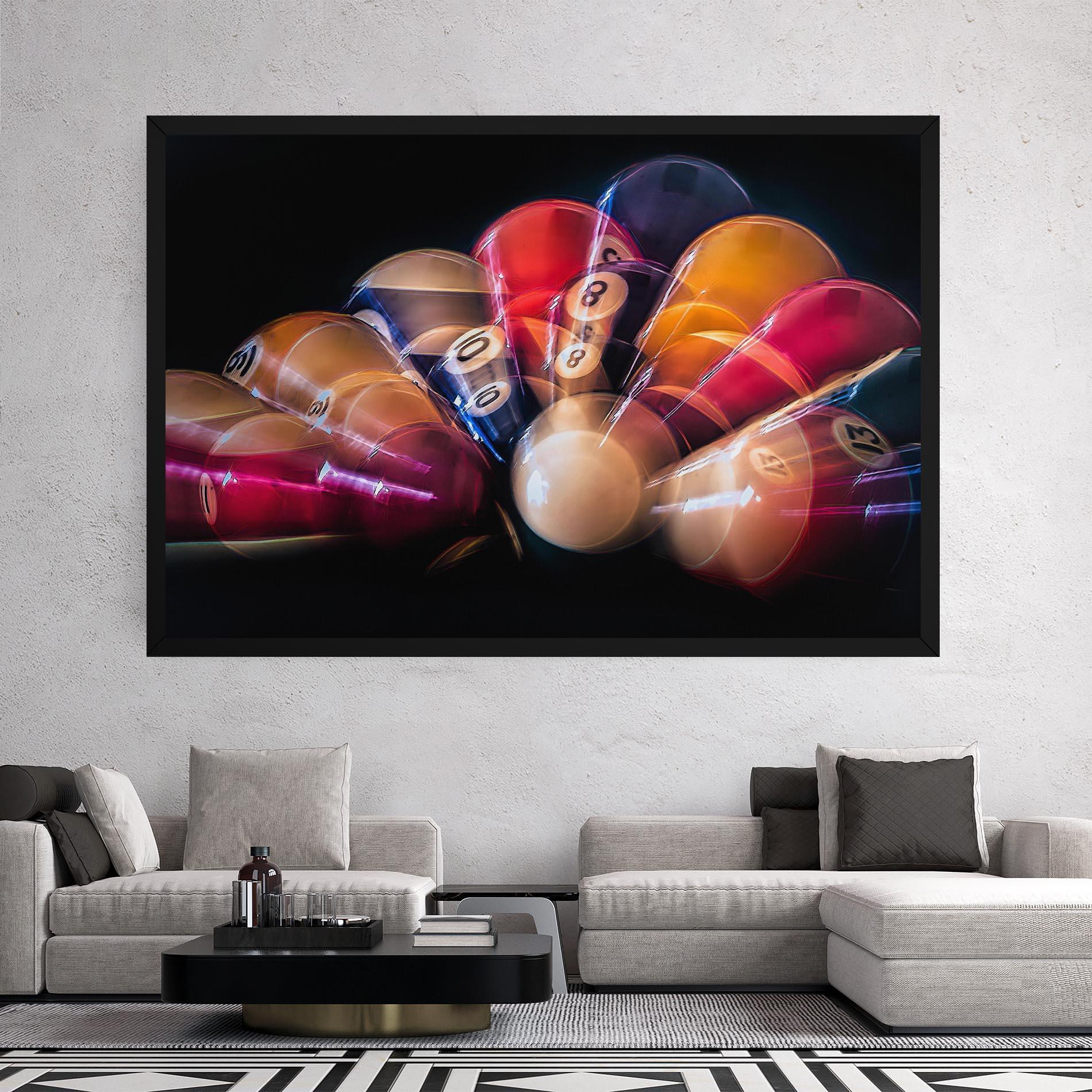 Leinwandbild Bowling Balls mockup 2