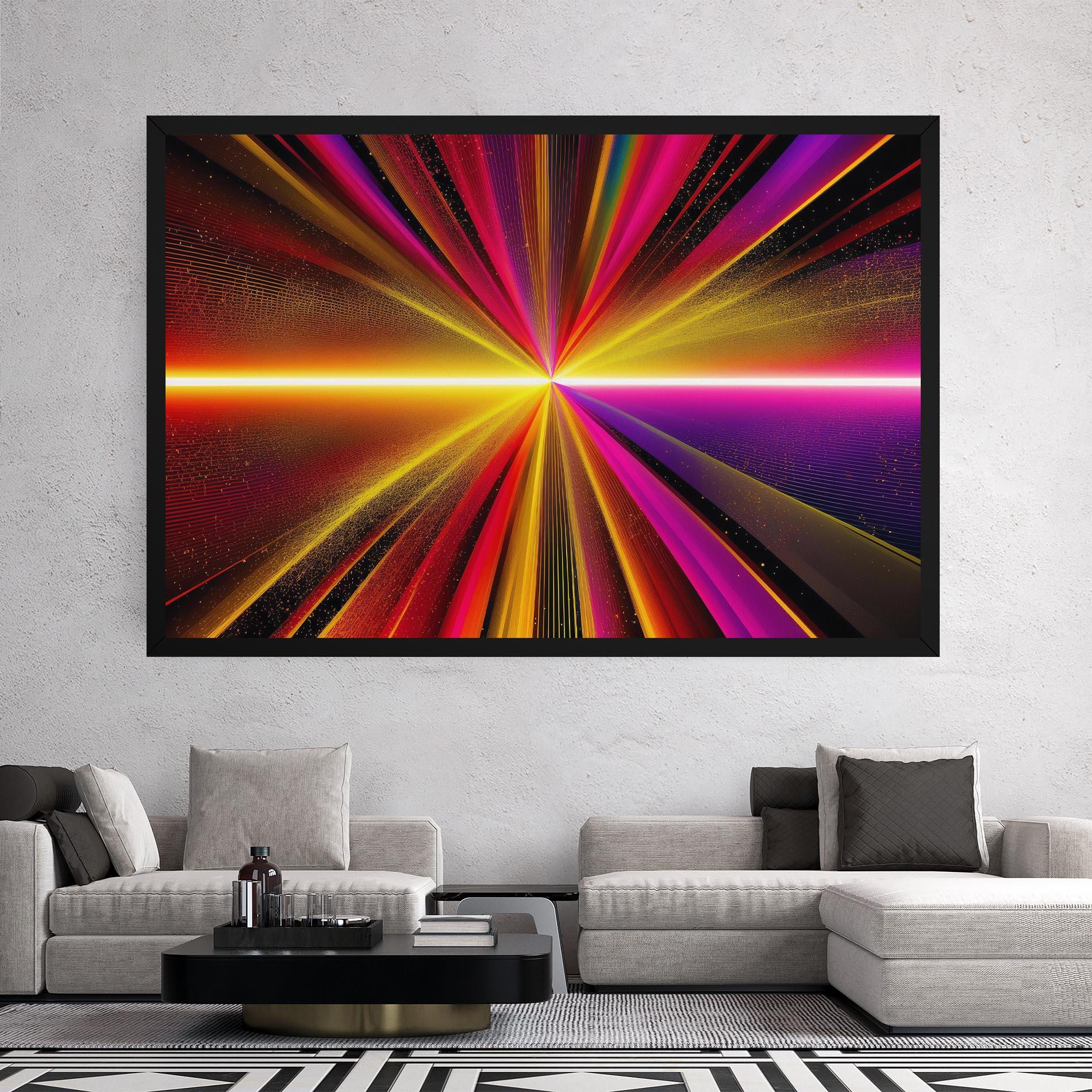 Leinwandbild White Light Mix mockup 2