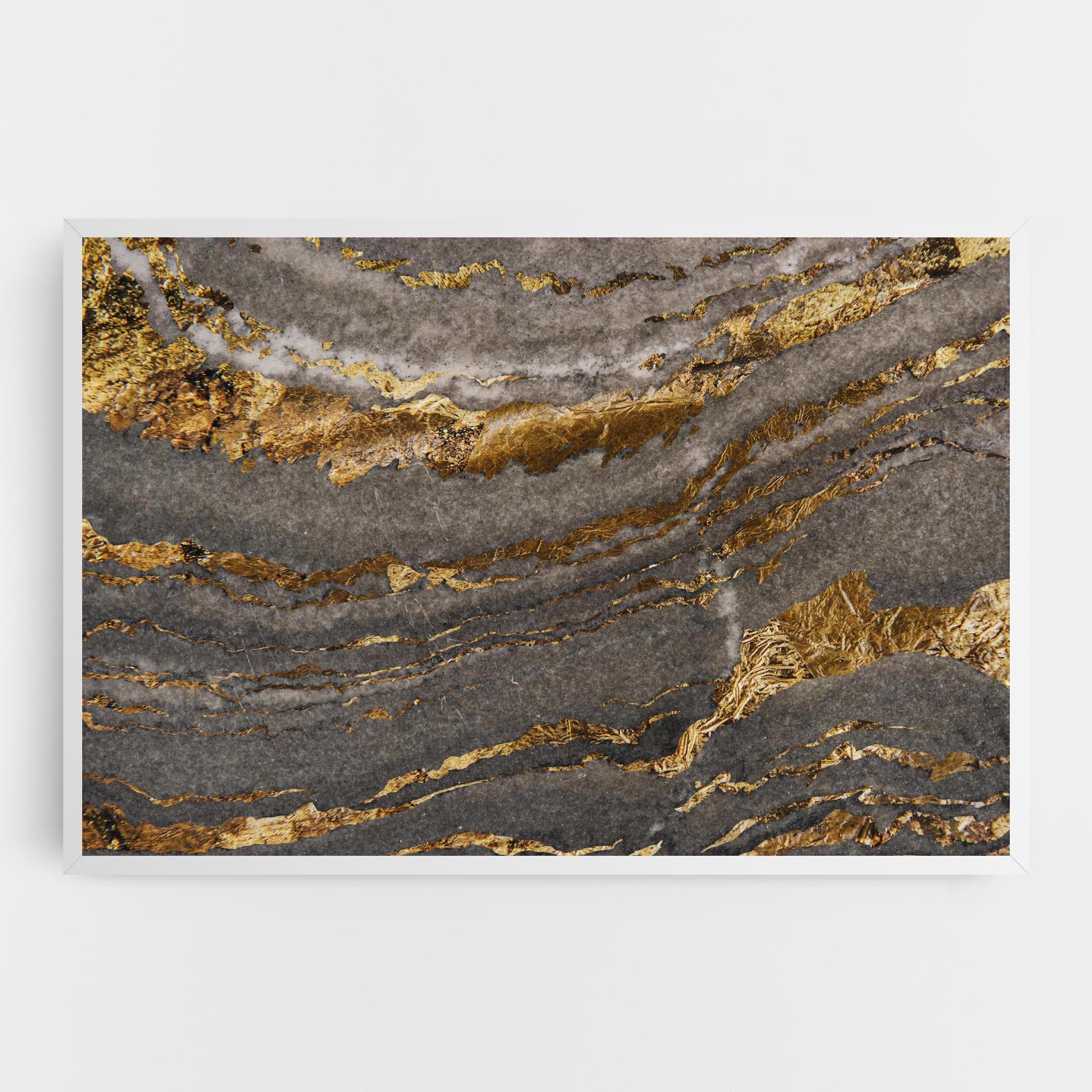 Leinwandbild Dark Colden Grey mockup 0