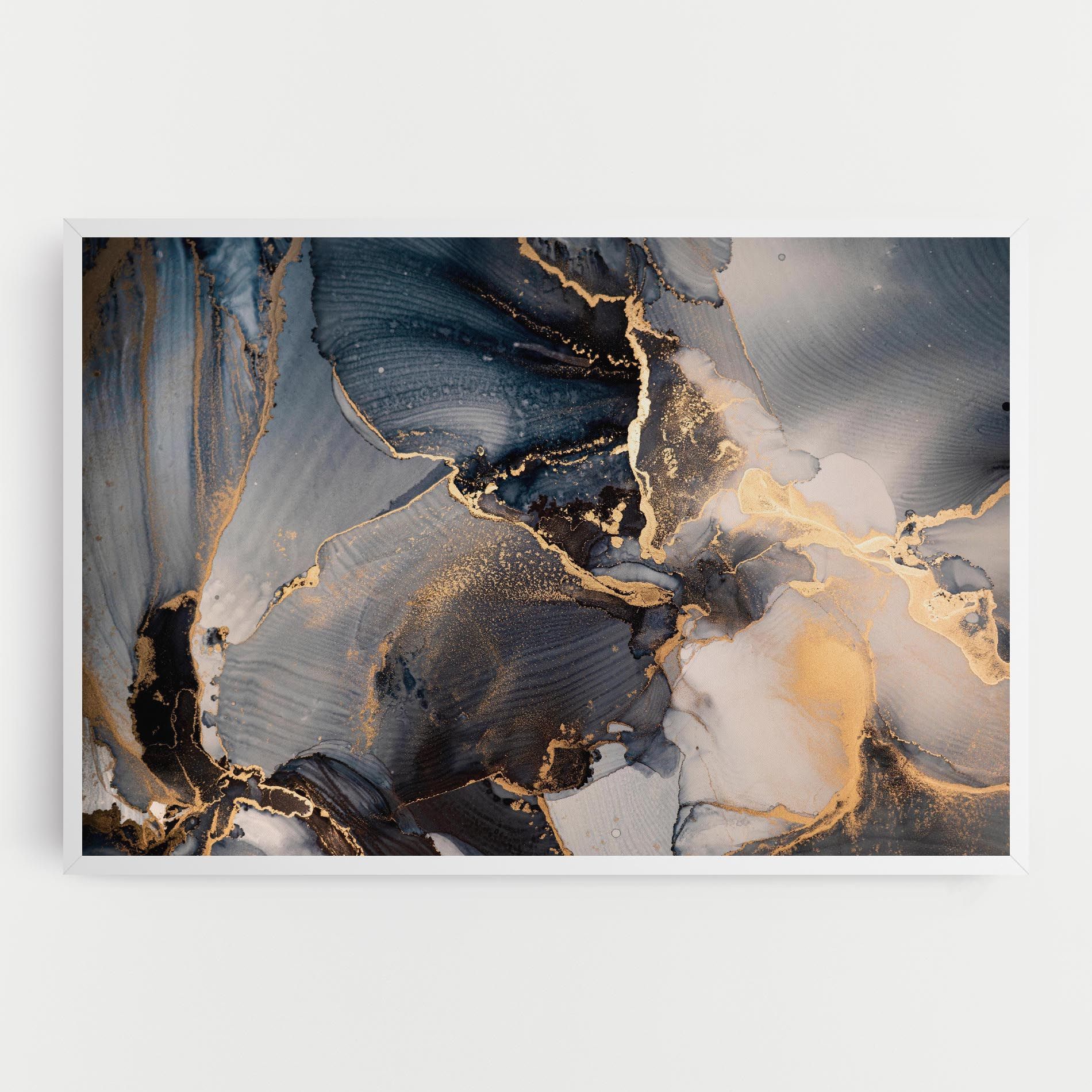 Golden Abstract Marble mockup 0