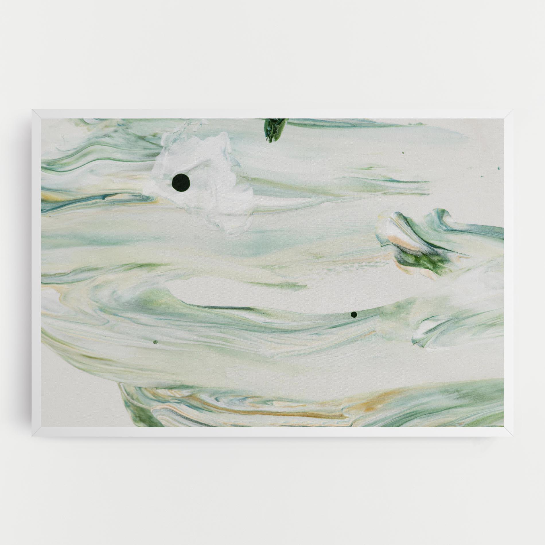 Leinwandbild Light Green Painting mockup 0