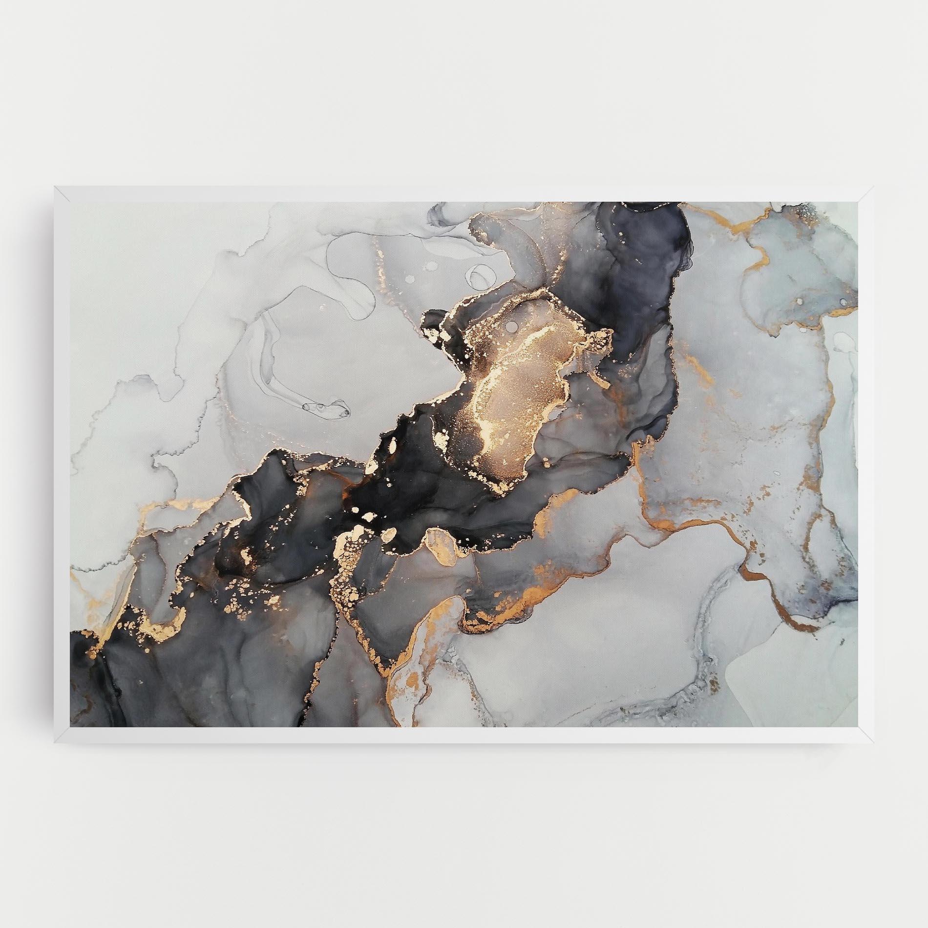 Leinwandbild Marble Shades mockup 0