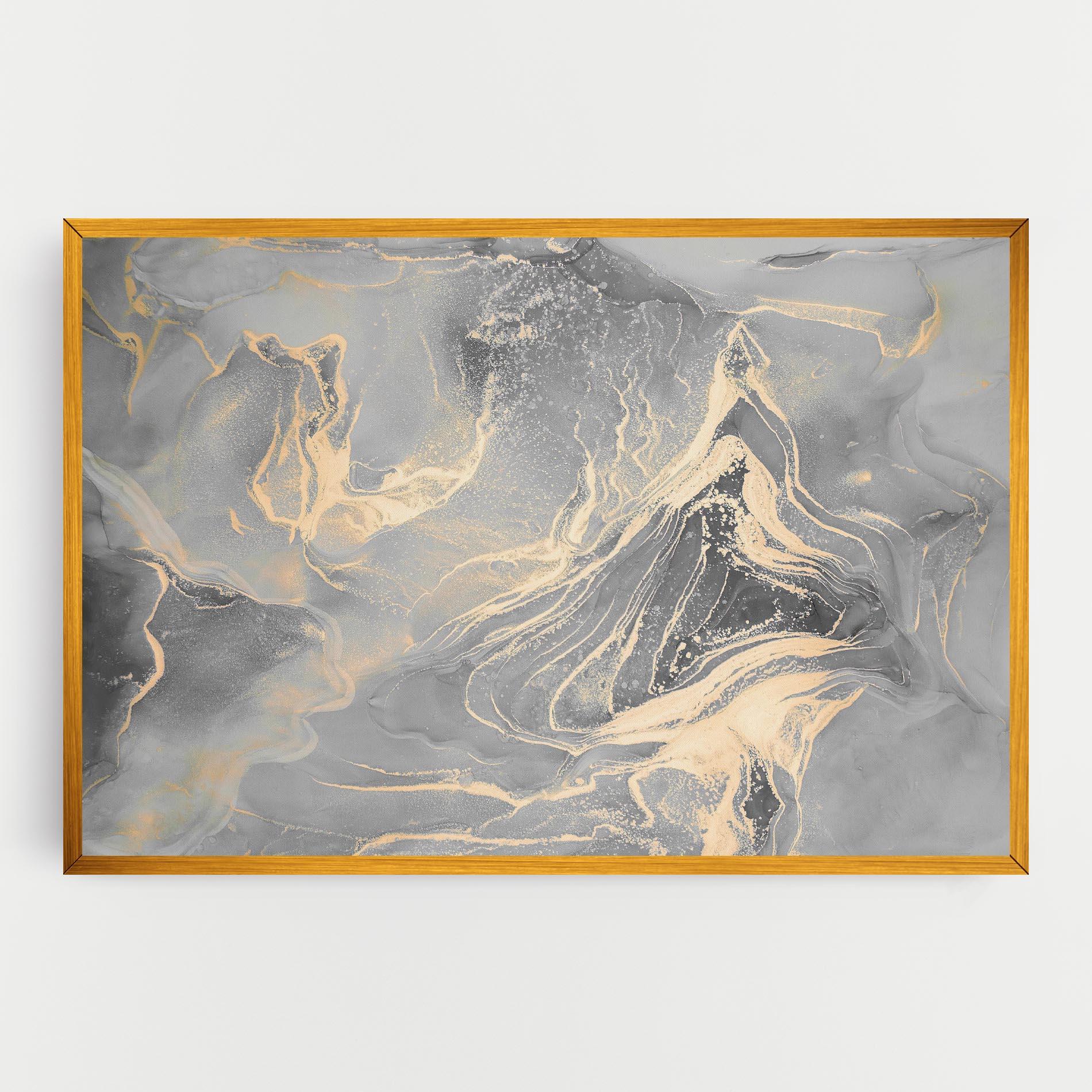 Leinwandbild Abstract Illusion mockup 0