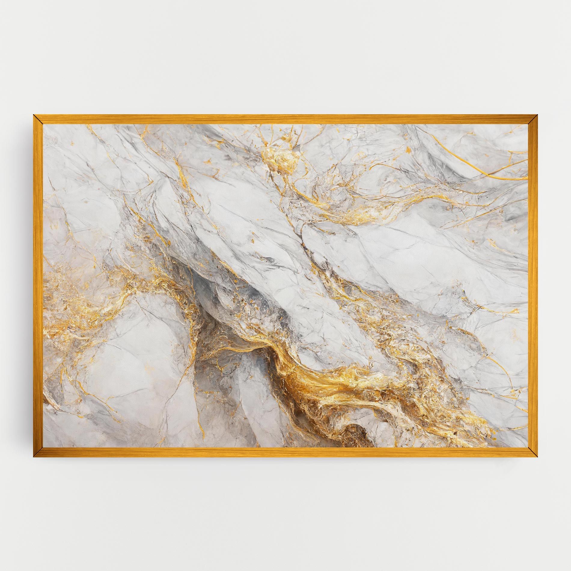 Gold Liquid Grey Marble mockup 0