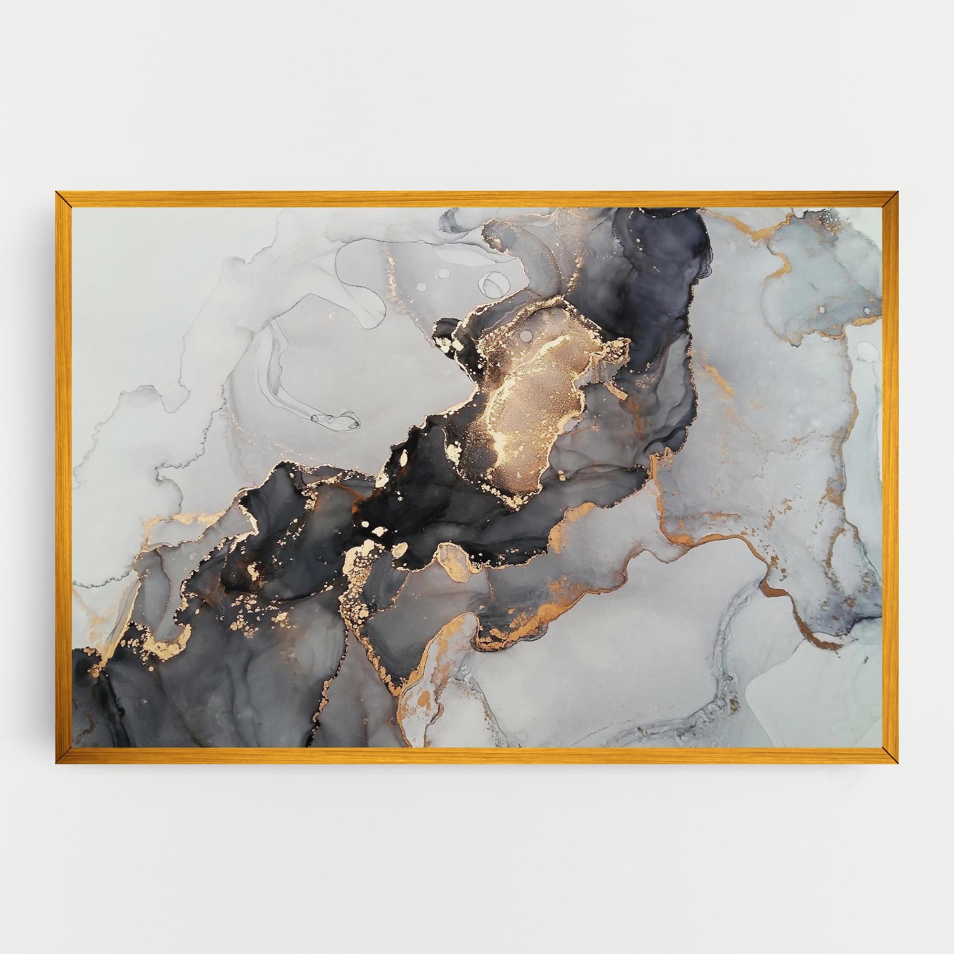 Leinwandbild Marble Shades mockup 0