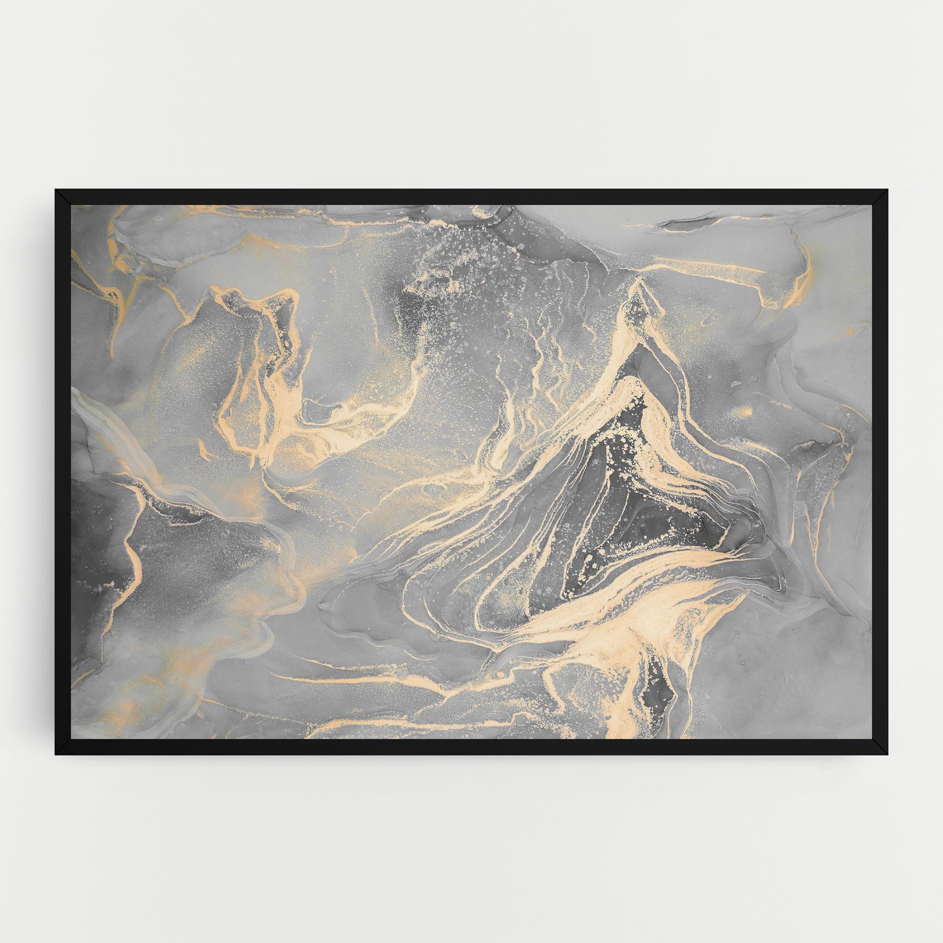 Leinwandbild Abstract Illusion mockup 0