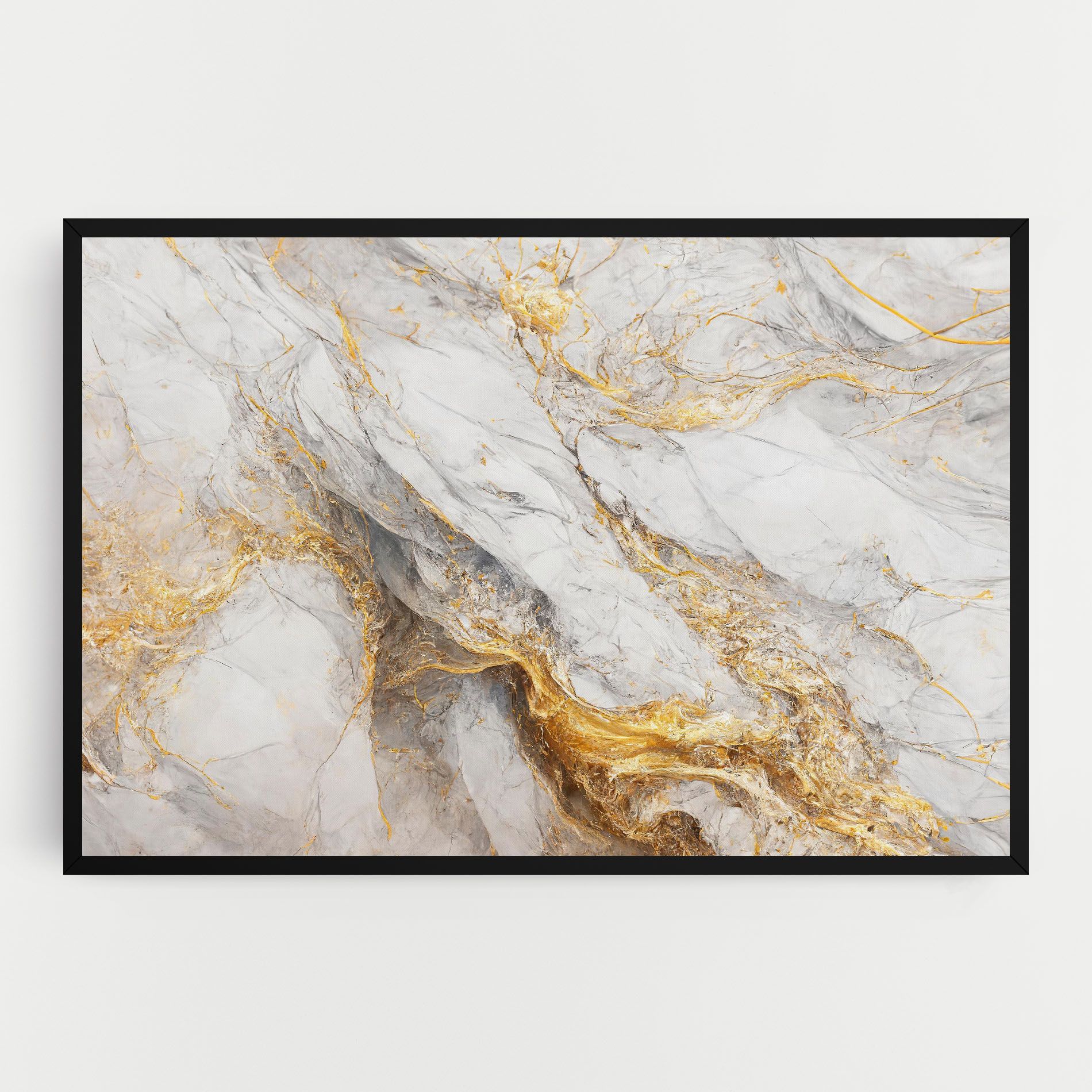 Gold Liquid Grey Marble mockup 0