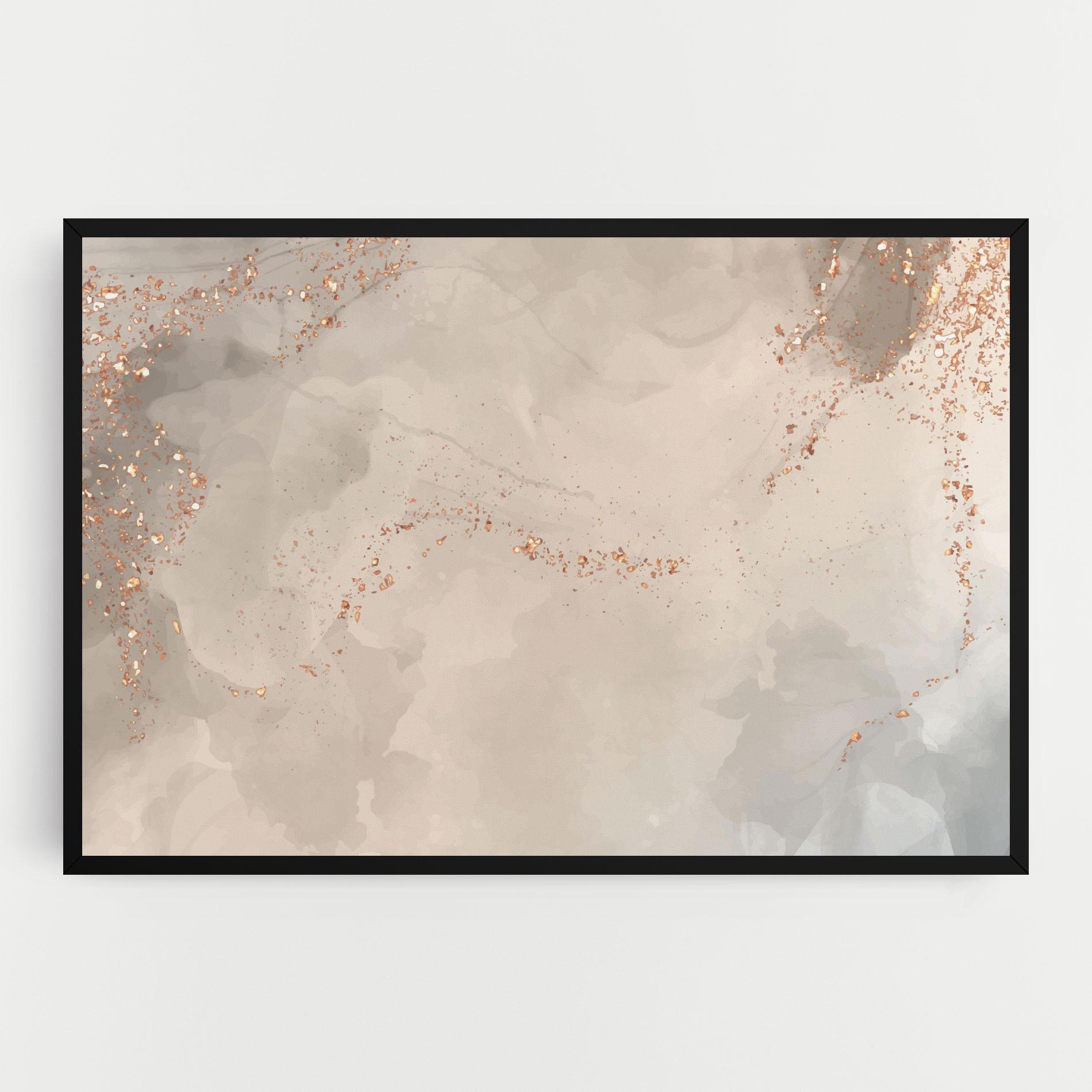 Leinwandbild Pink Grey Marble 01 mockup 0