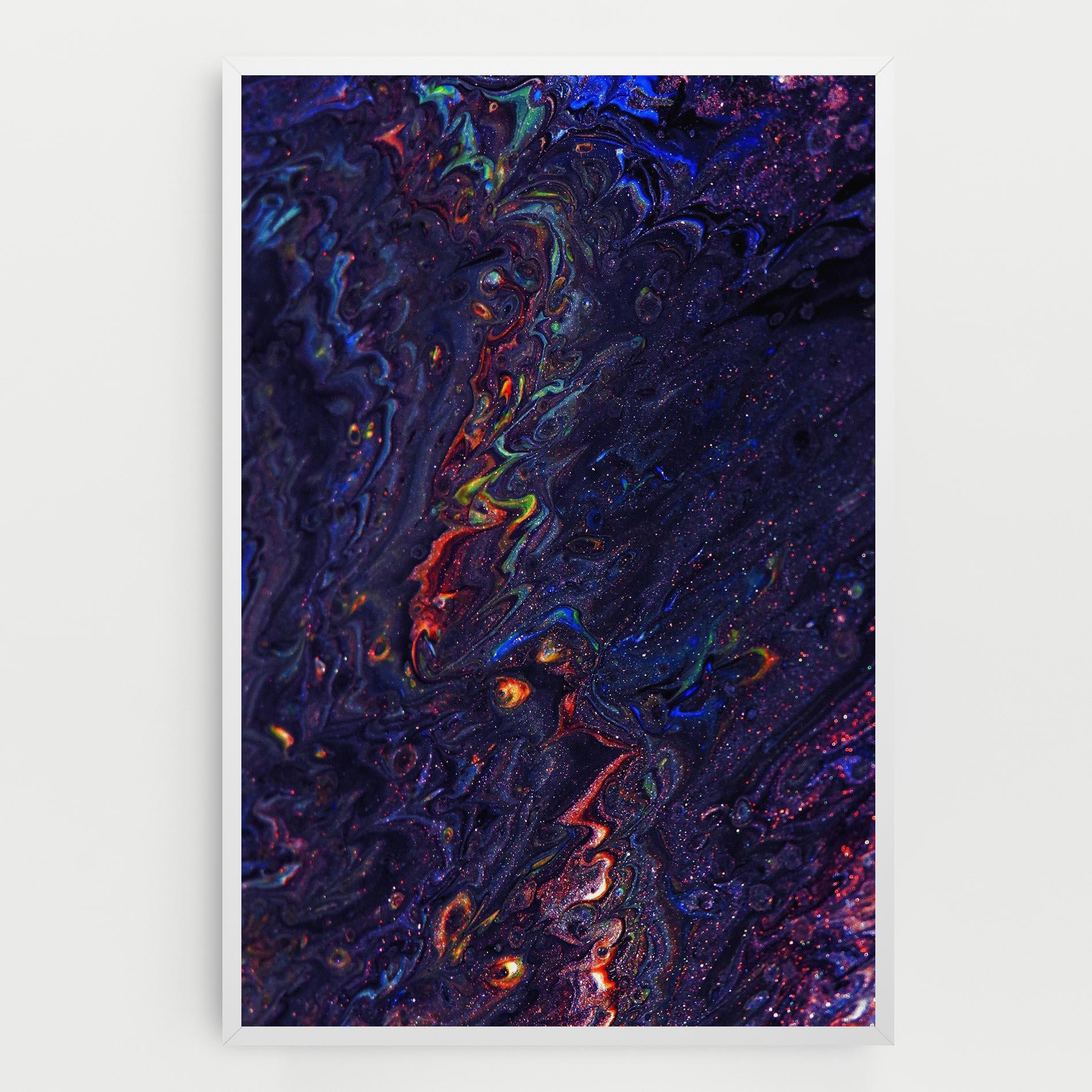 Leinwandbild Dark Purple Texture mockup 0