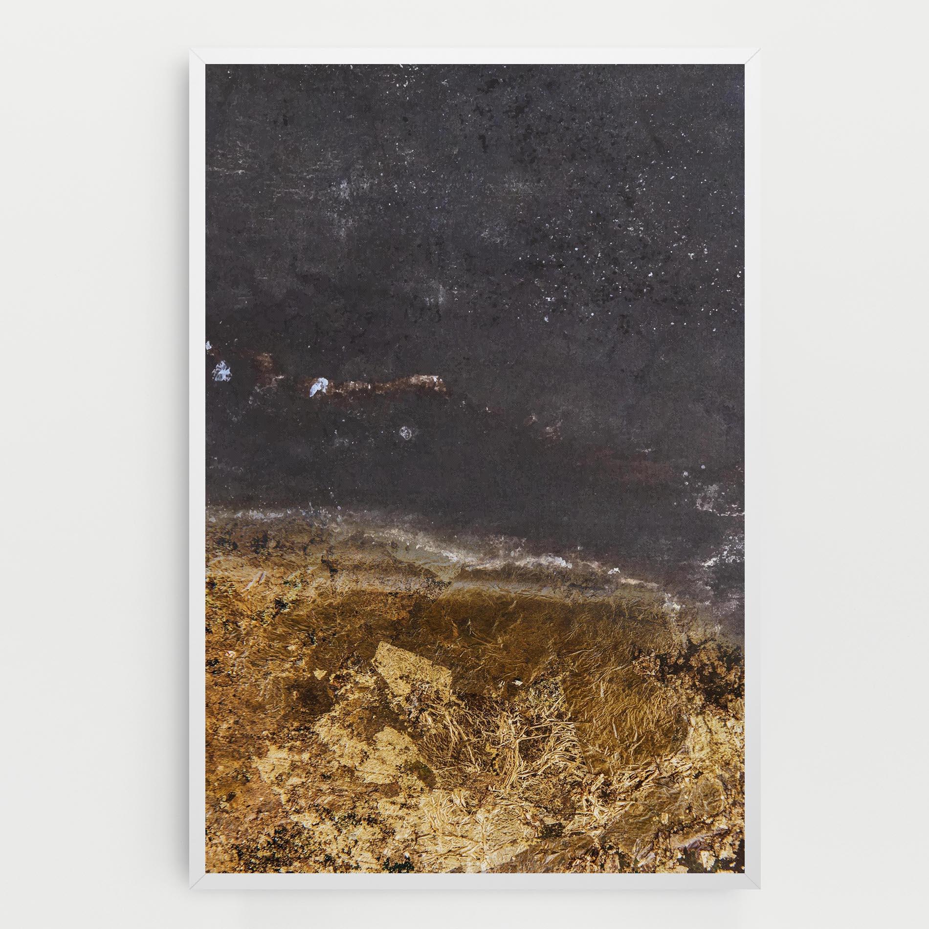 Leinwandbild Gold Dark Grey mockup 0