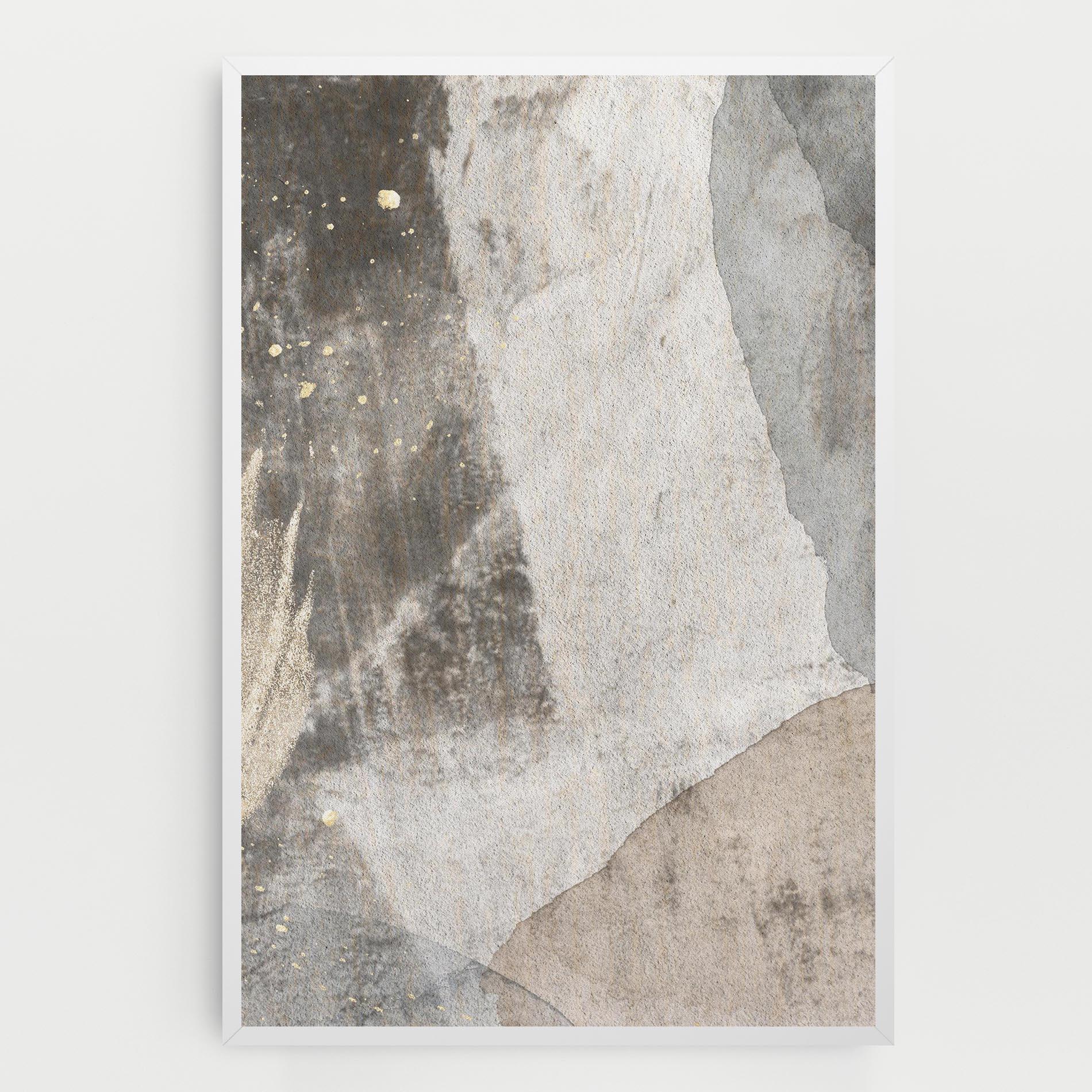 Leinwandbild Light Cream Marble mockup 0