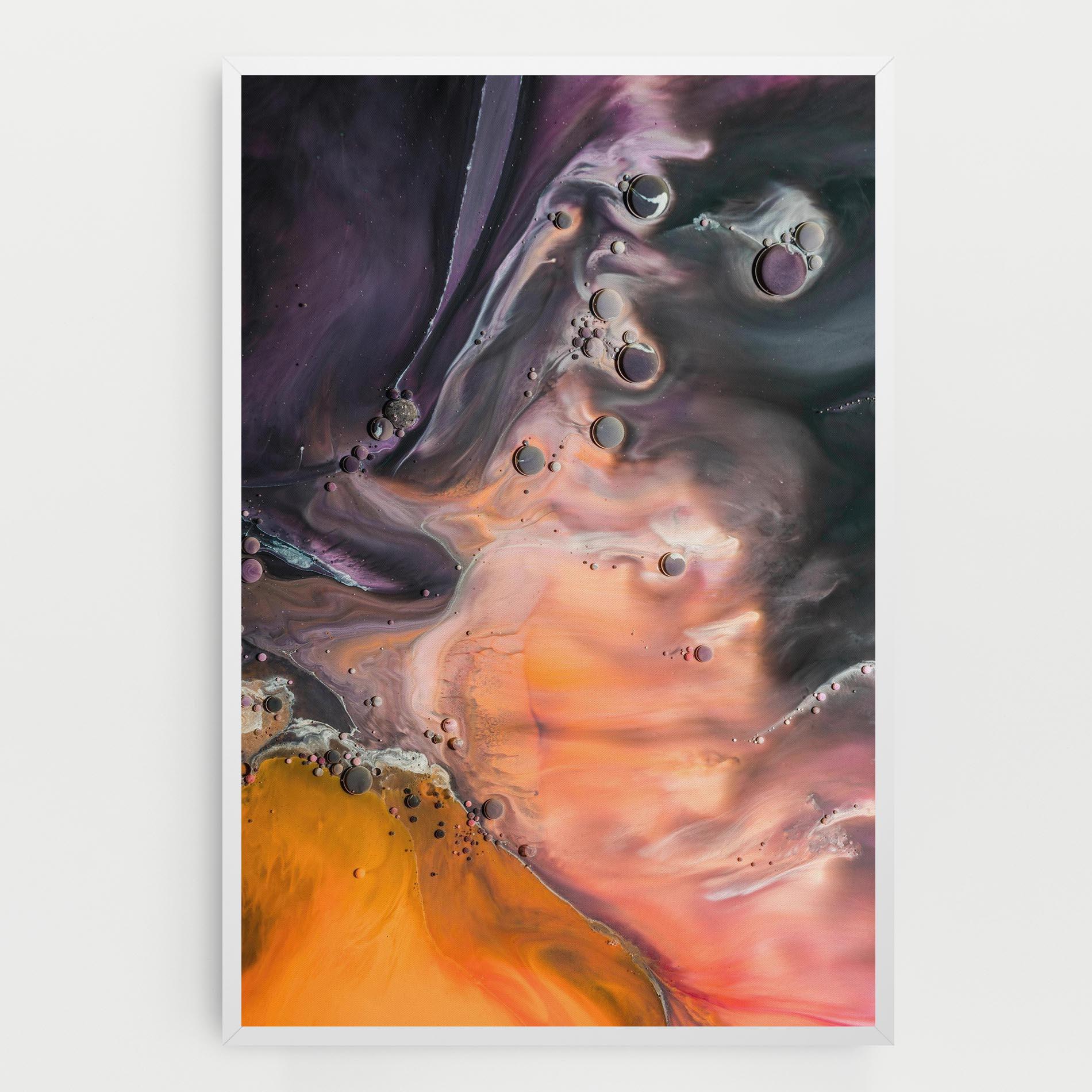 Leinwandbild Orange Shades mockup 0