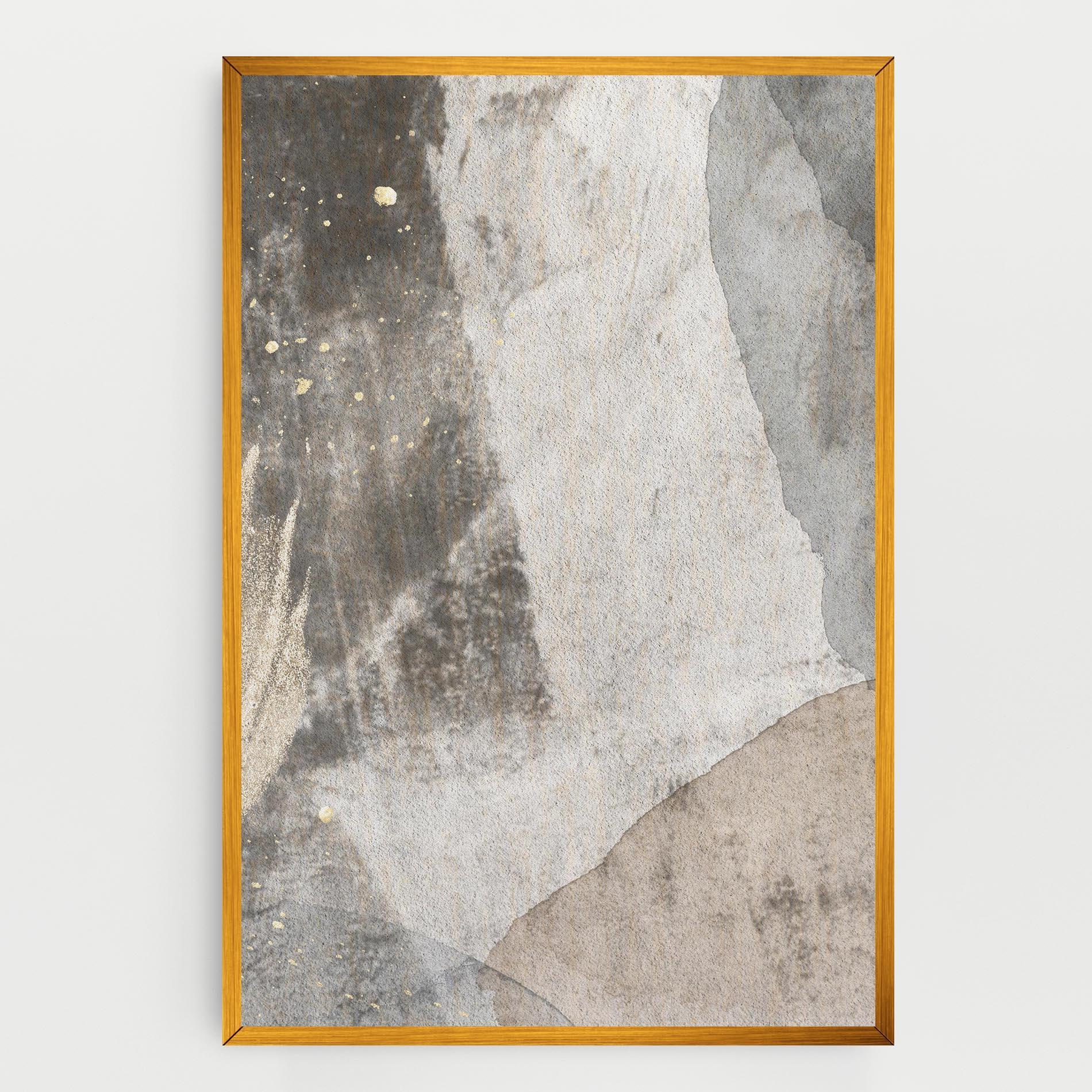 Leinwandbild Light Cream Marble mockup 0