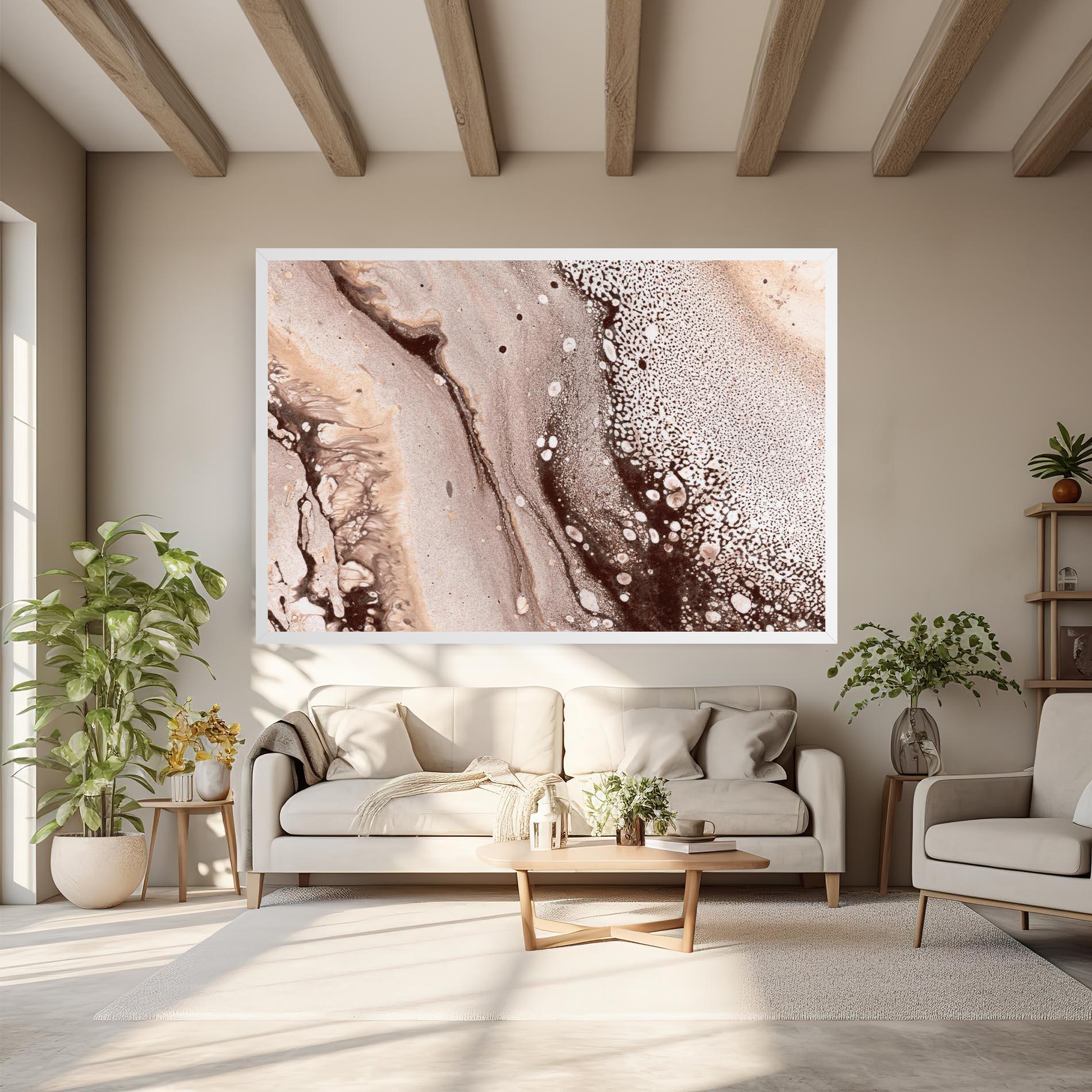 Leinwandbild Abstract Color mockup 6