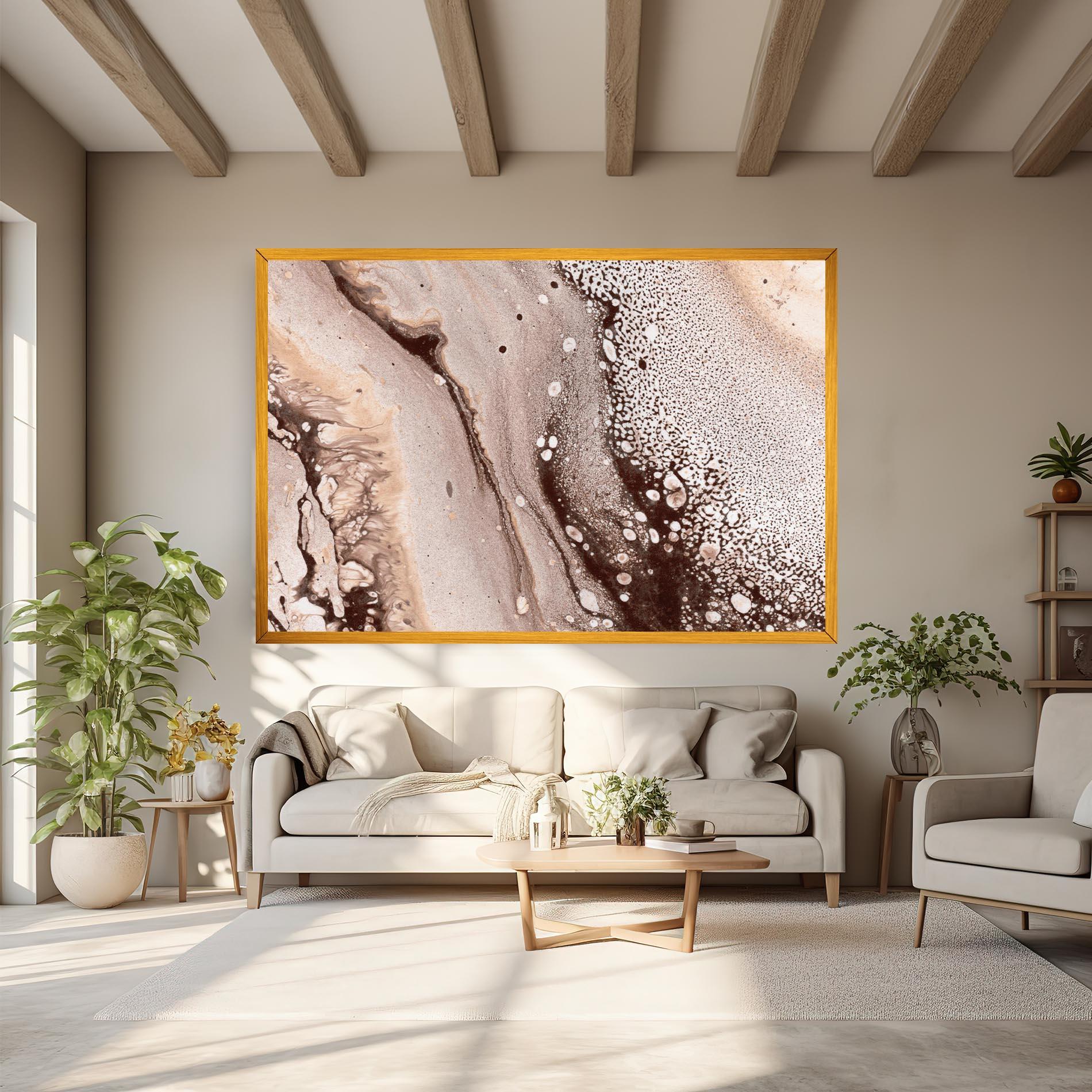 Leinwandbild Abstract Color mockup 6