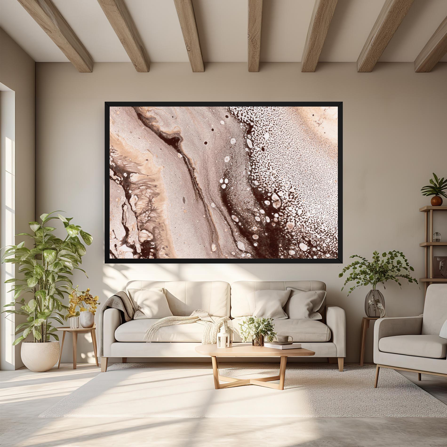 Leinwandbild Abstract Color mockup 6