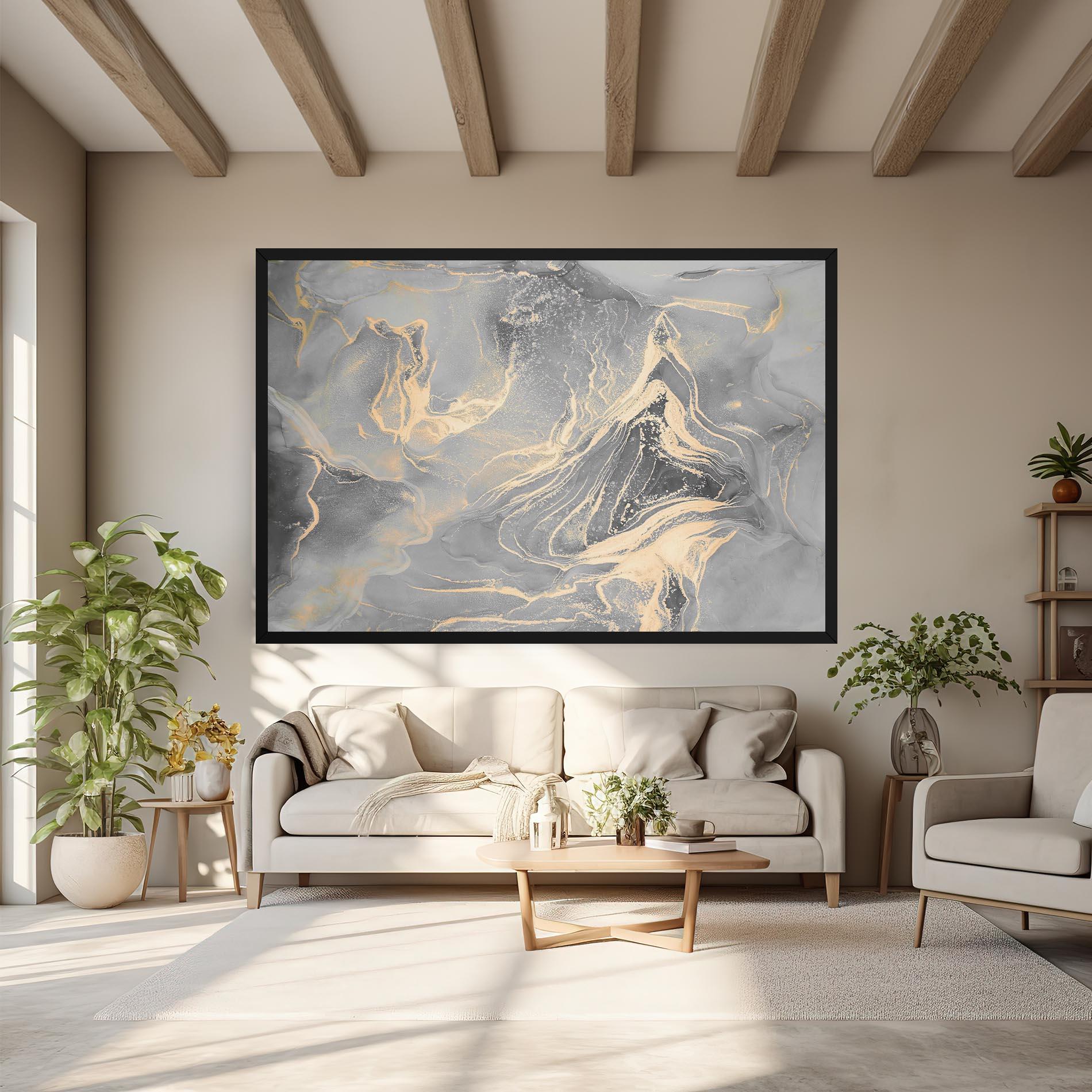 Leinwandbild Abstract Illusion mockup 6