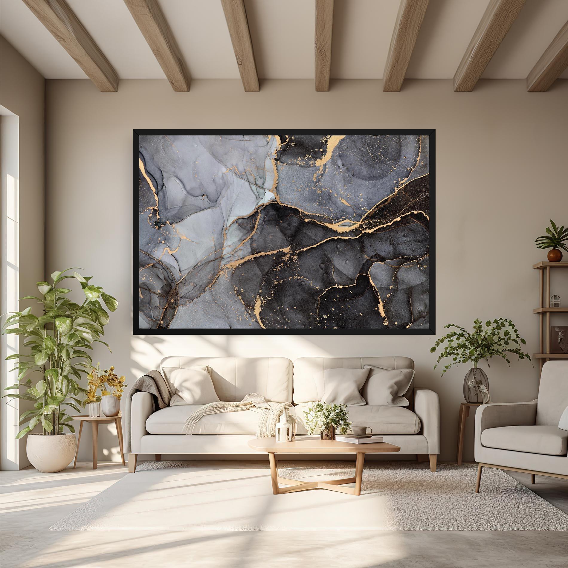 Leinwandbild Abstract Marble mockup 6