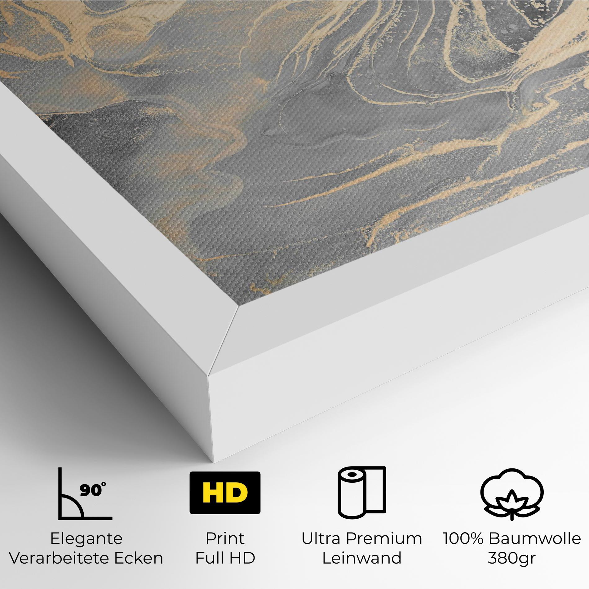 Leinwandbild Abstract Illusion mockup 4