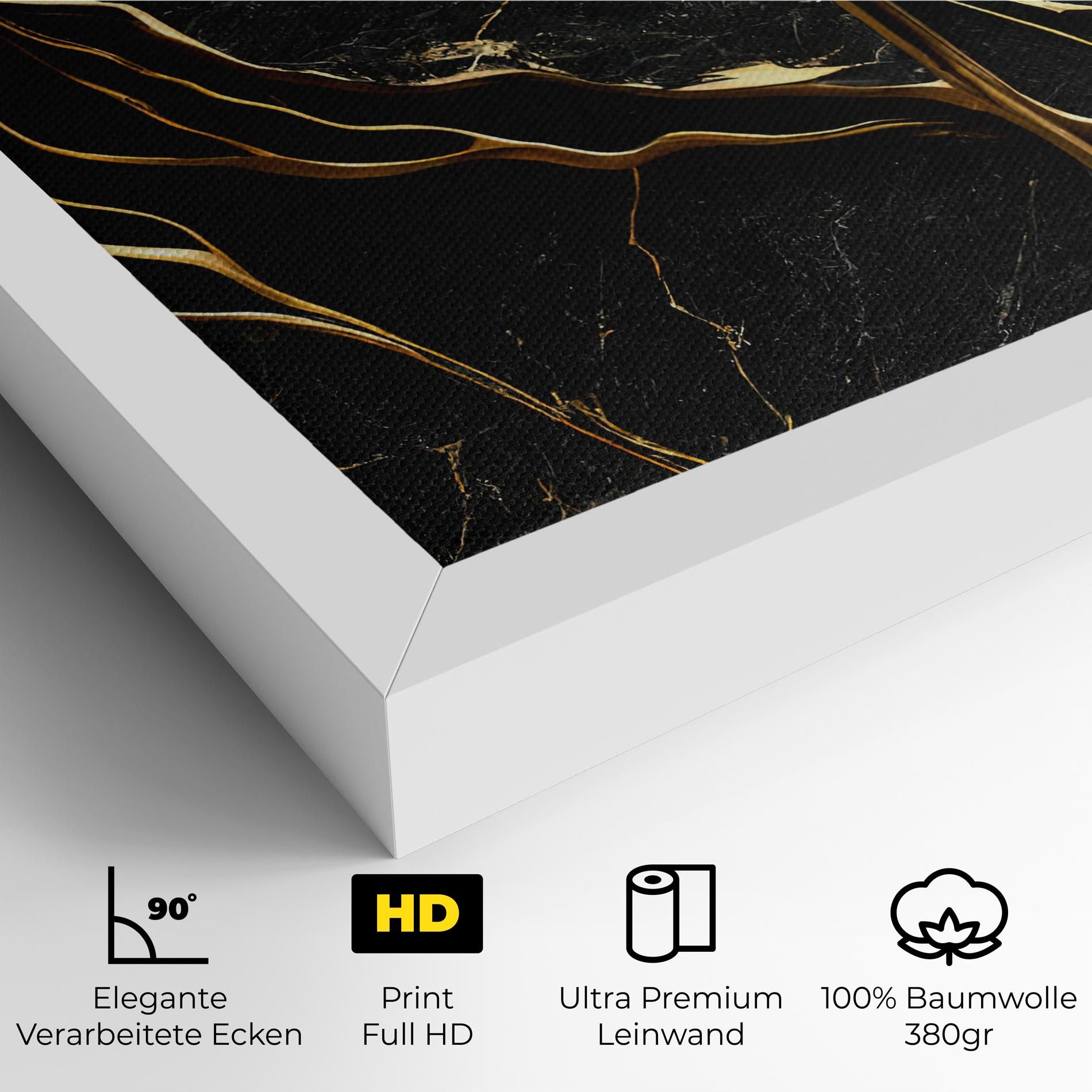 Black Square Marble mockup 4