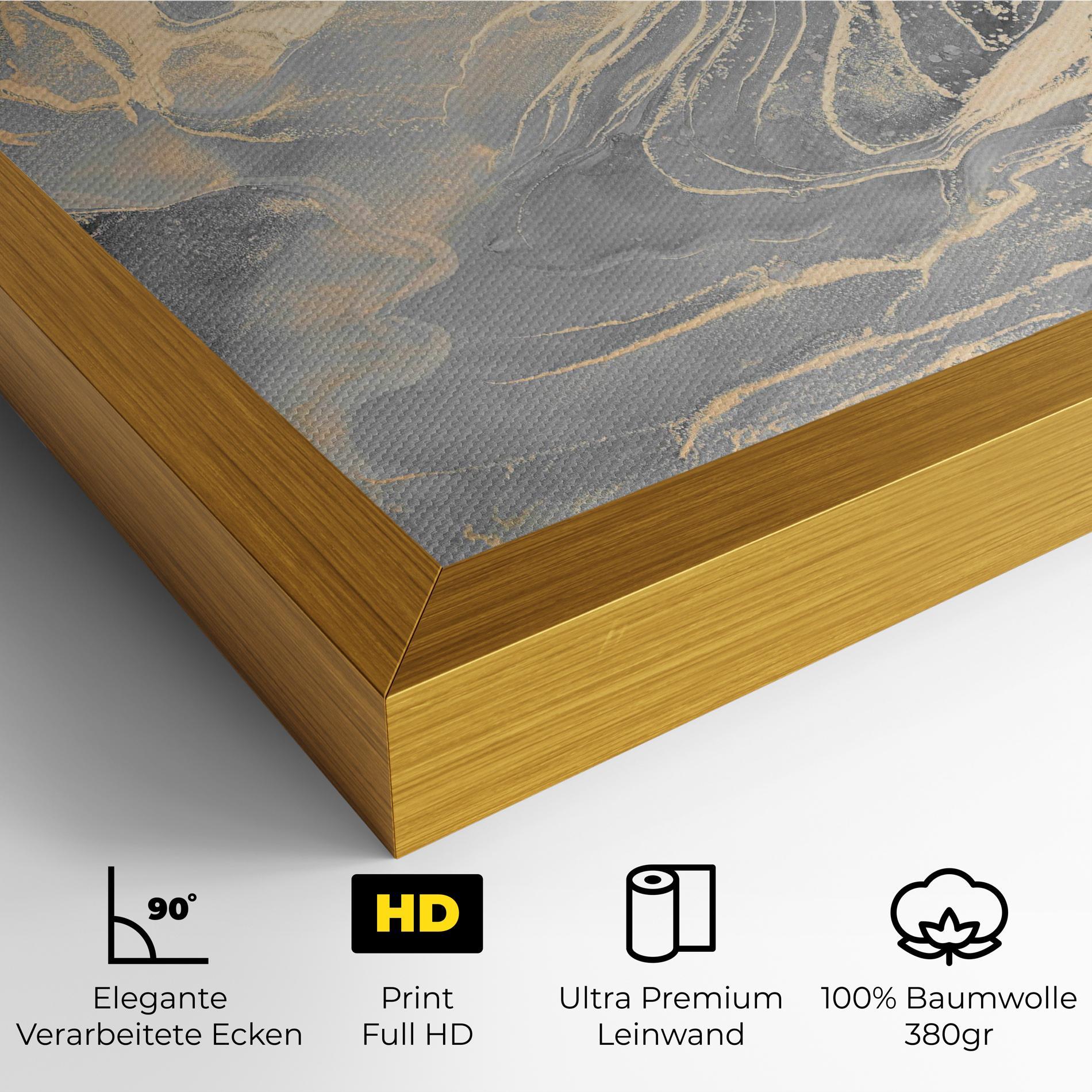 Leinwandbild Abstract Illusion mockup 4