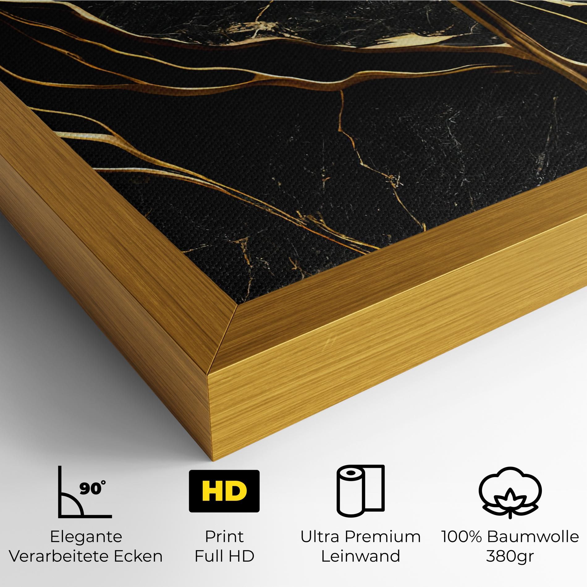 Black Square Marble mockup 4