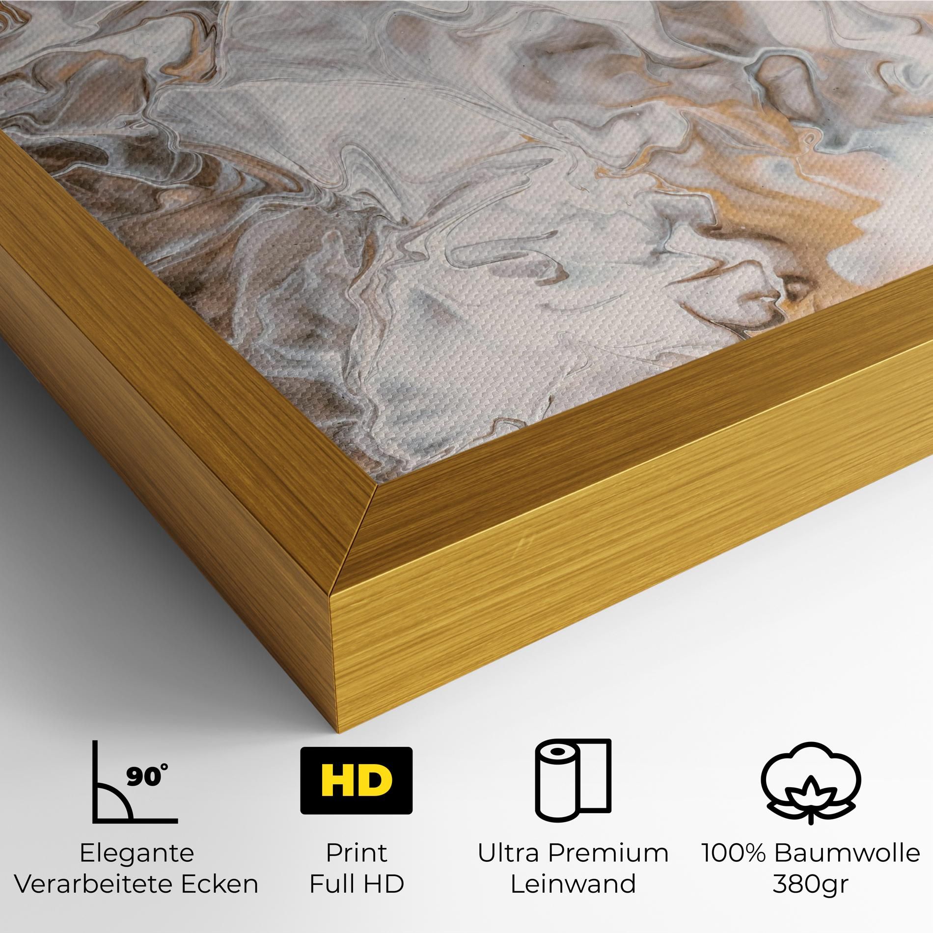 White Gold Abstract mockup 4