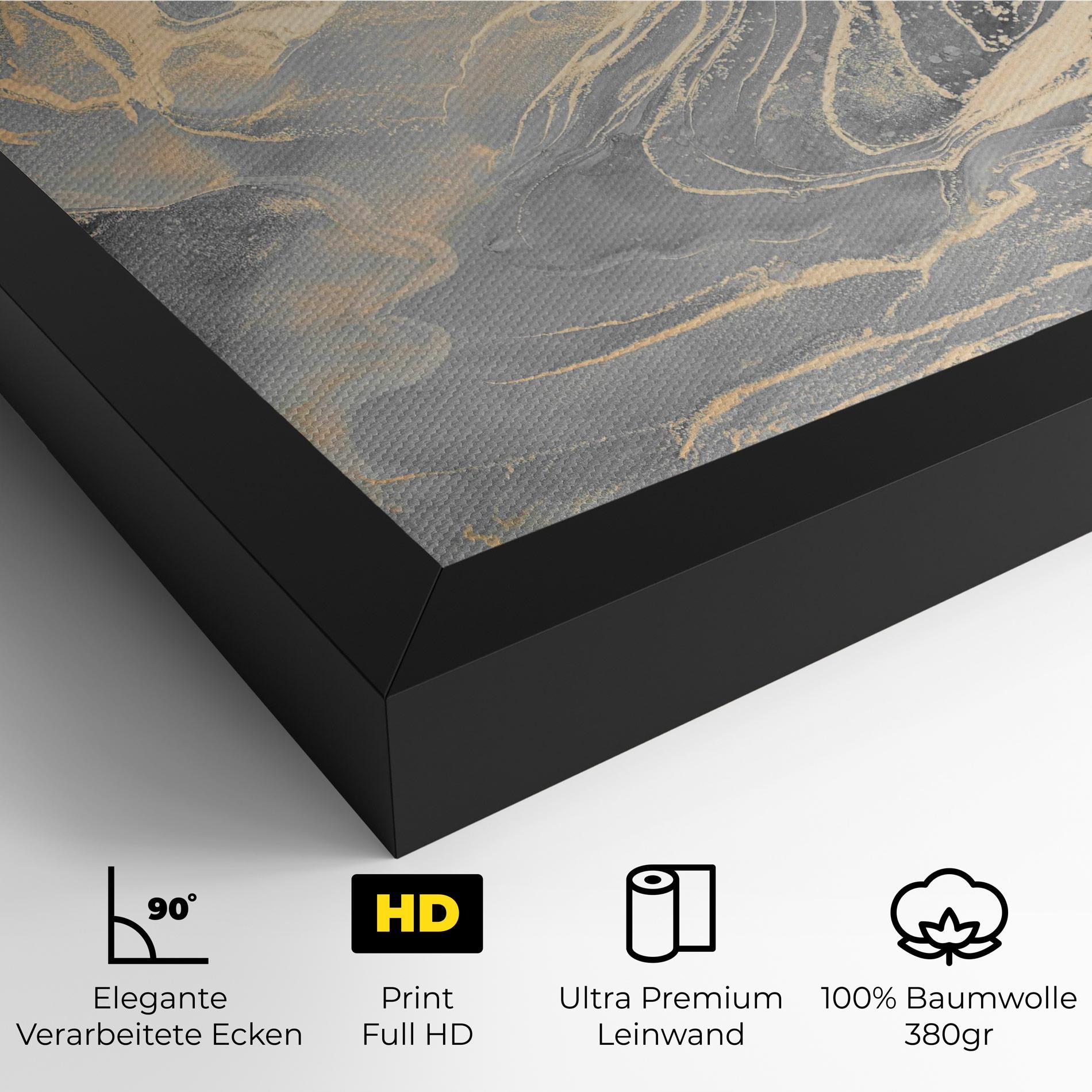 Leinwandbild Abstract Illusion mockup 4