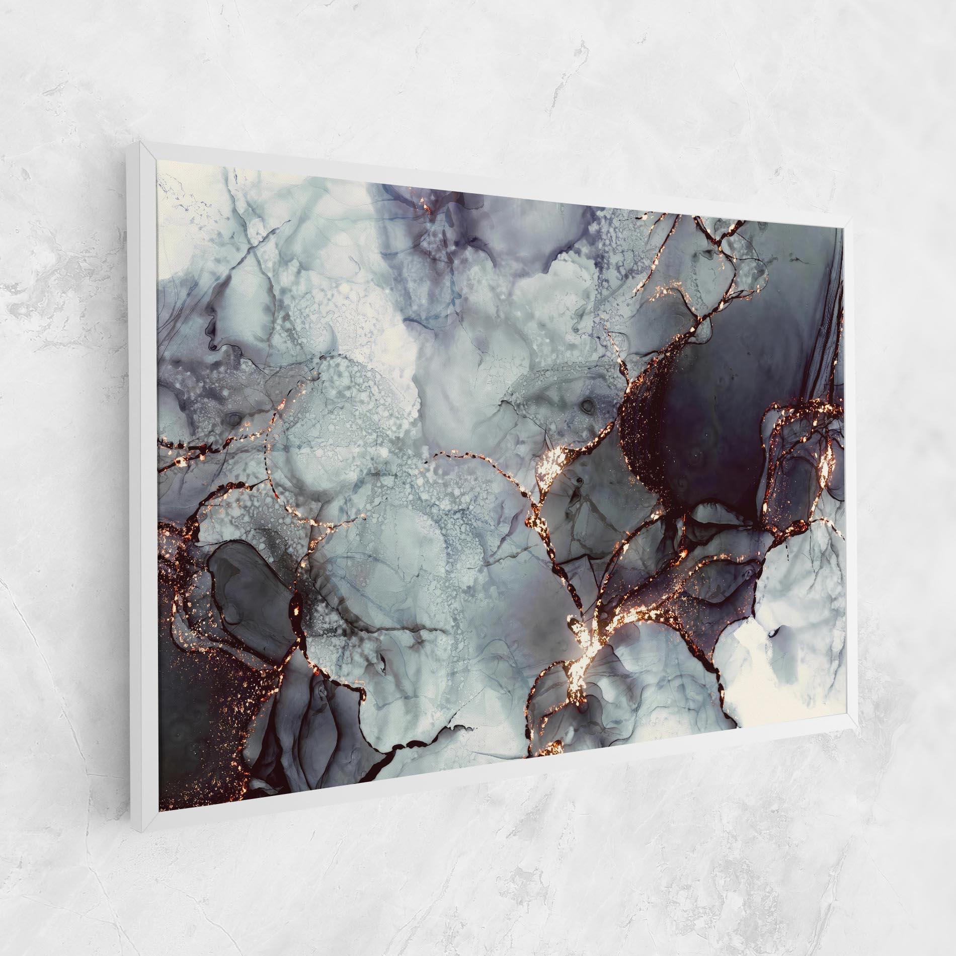 Leinwandbild Abstract Gold Path mockup 1