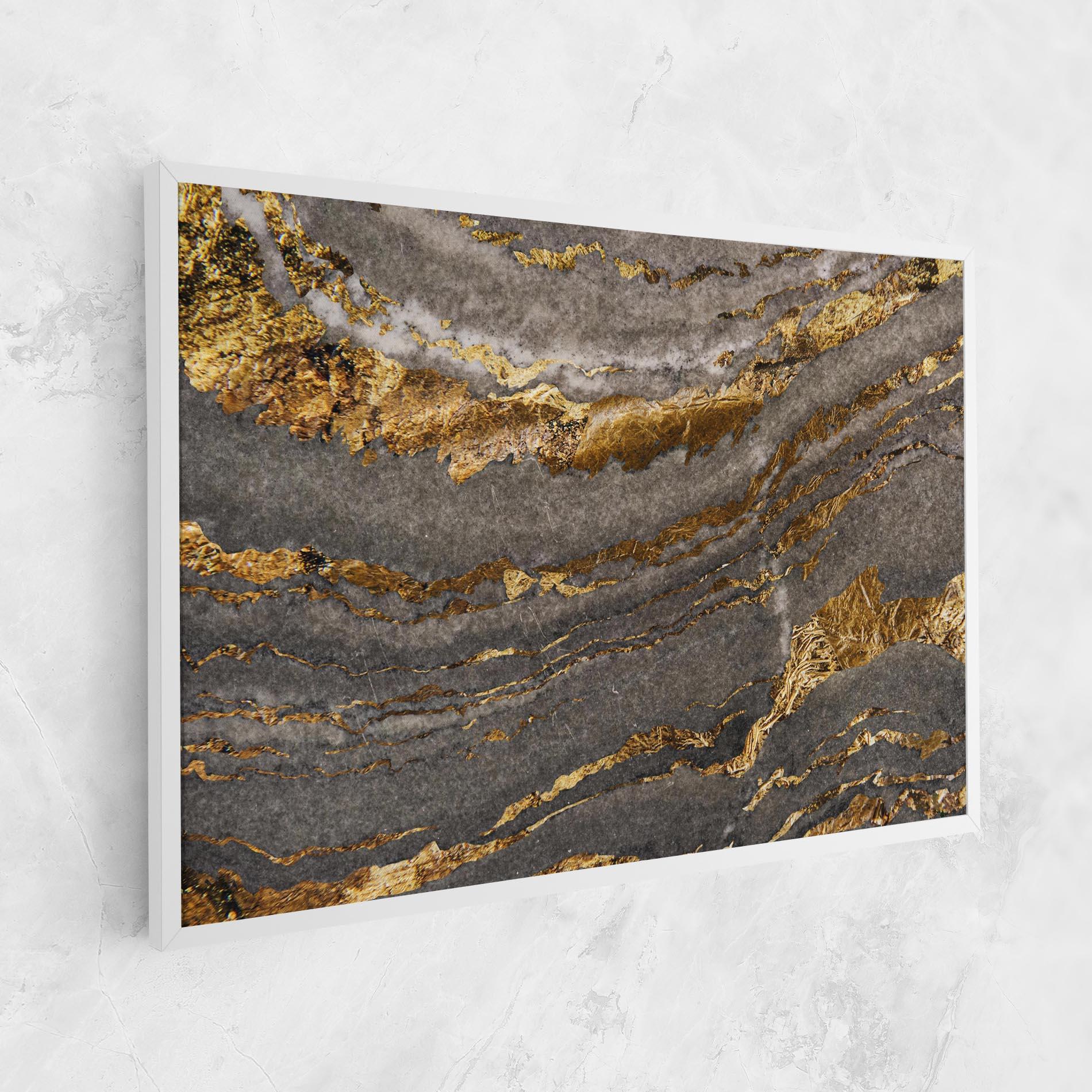 Leinwandbild Dark Colden Grey mockup 1