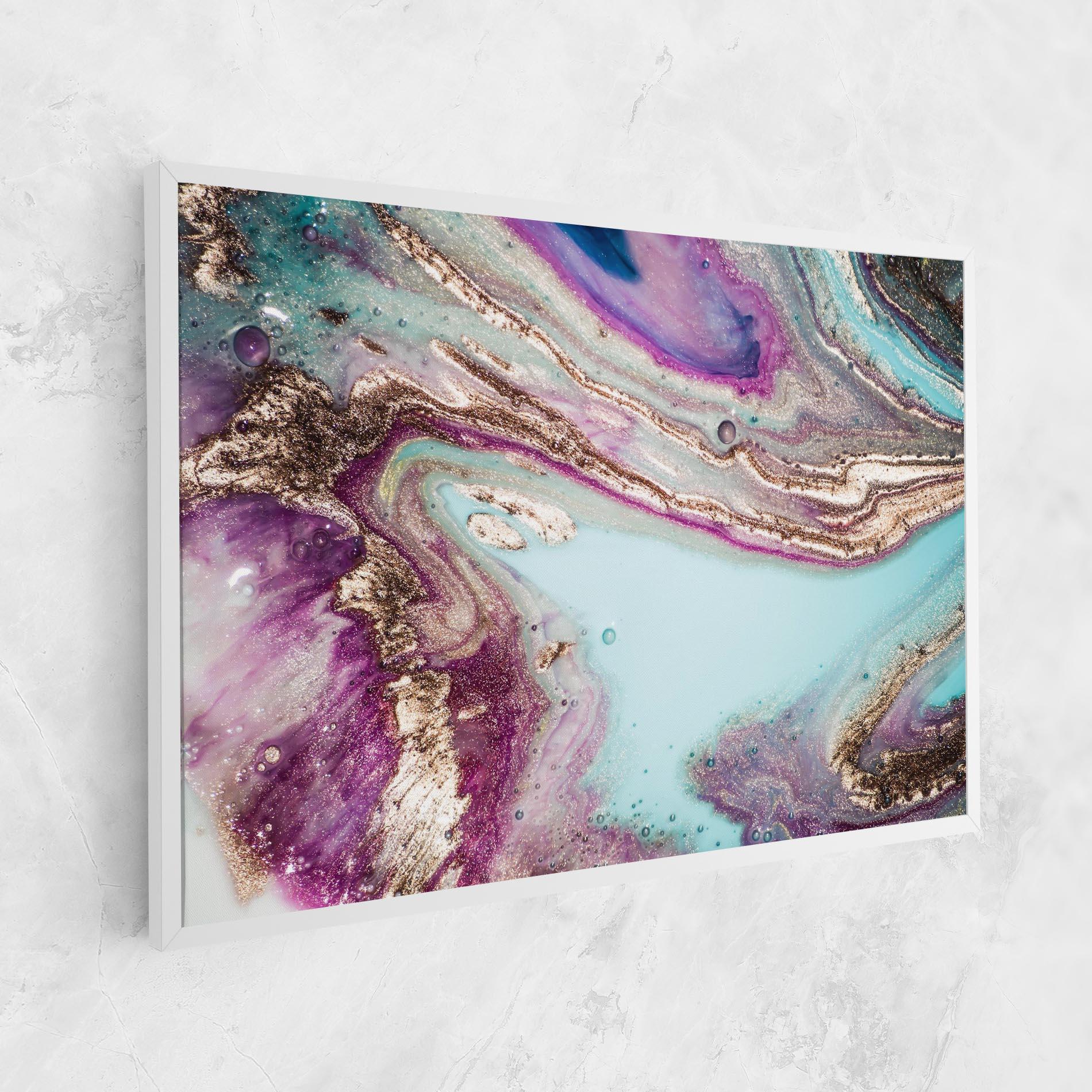 Leinwandbild Pink Marble Shades mockup 1