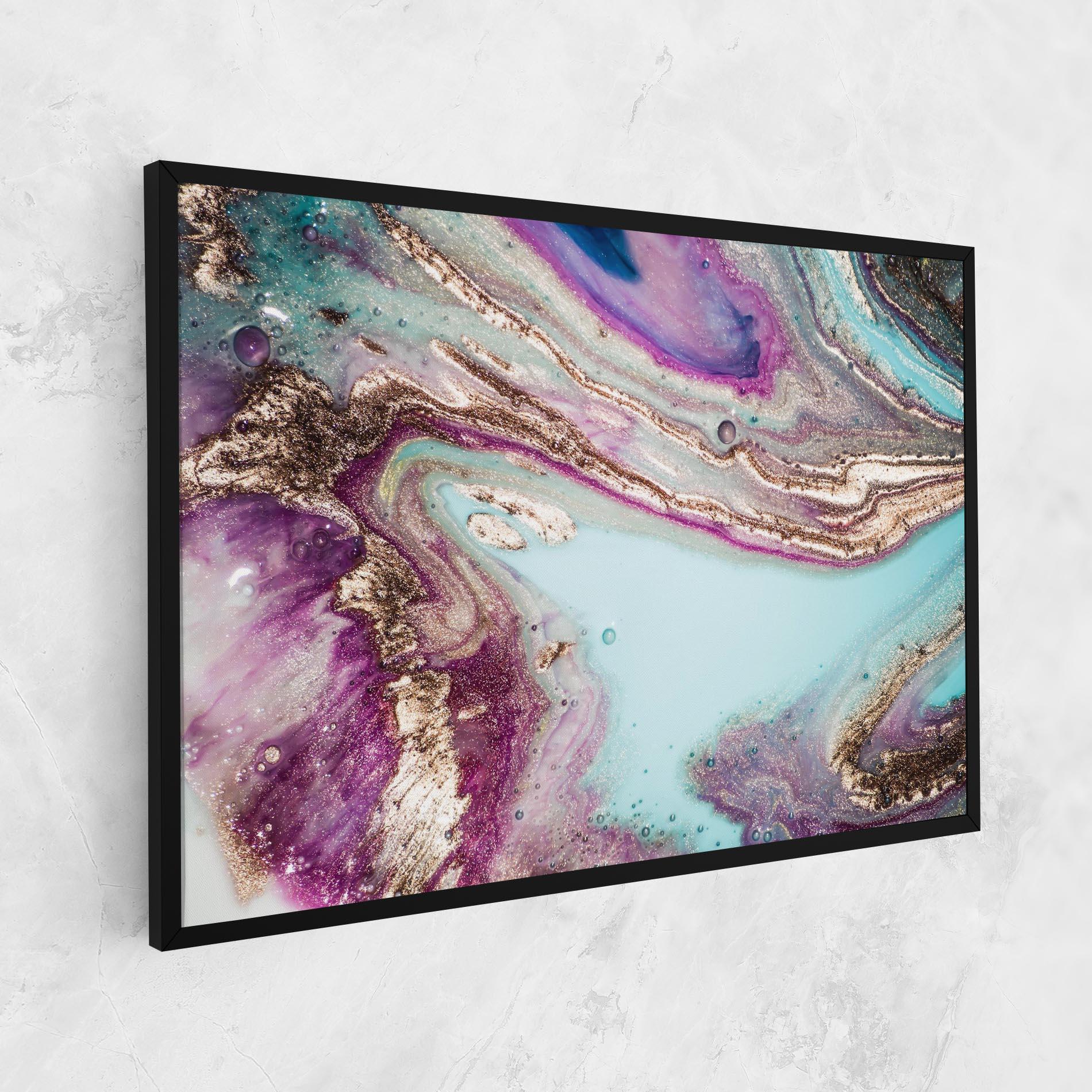 Leinwandbild Pink Marble Shades mockup 1
