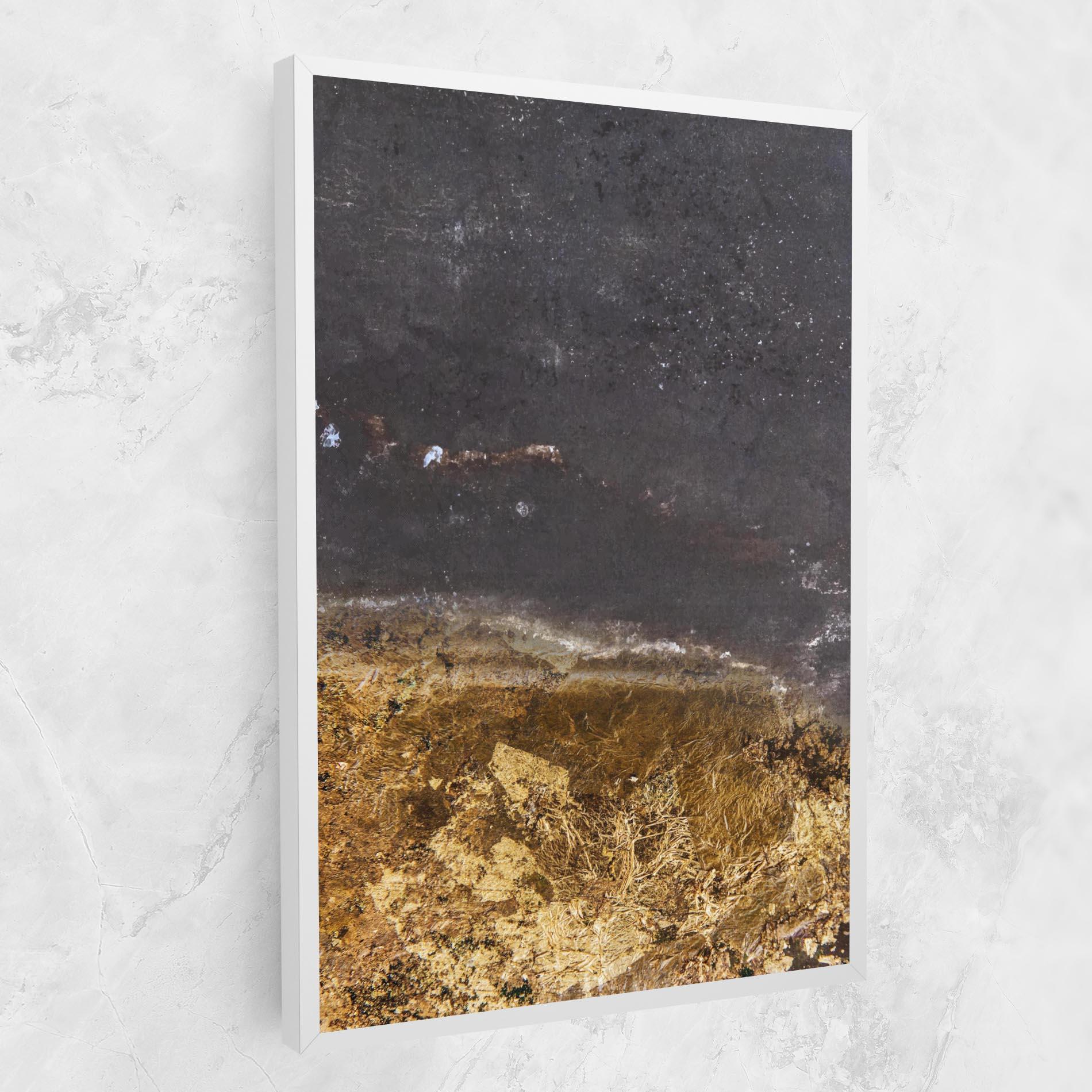Leinwandbild Gold Dark Grey mockup 1