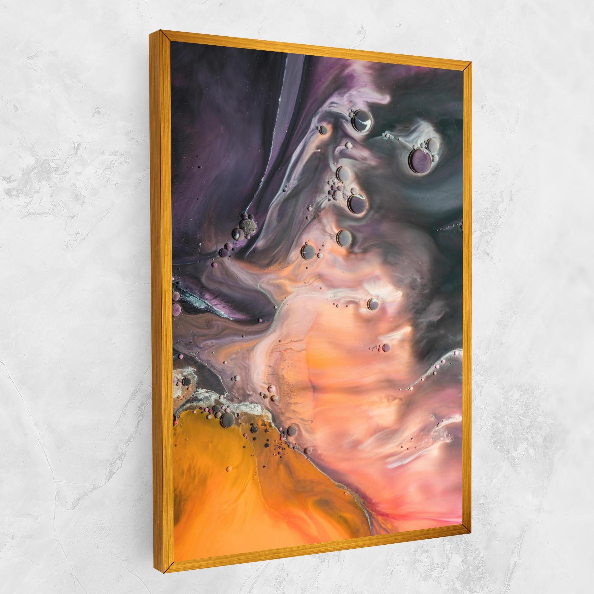 Leinwandbild Orange Shades mockup 1