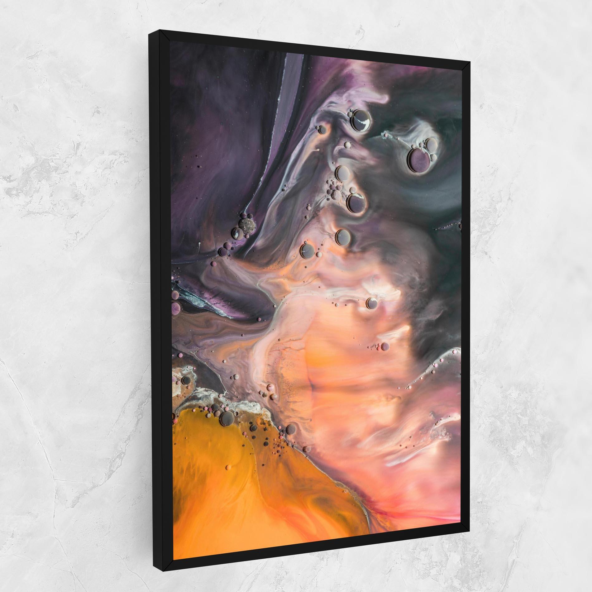 Leinwandbild Orange Shades mockup 1