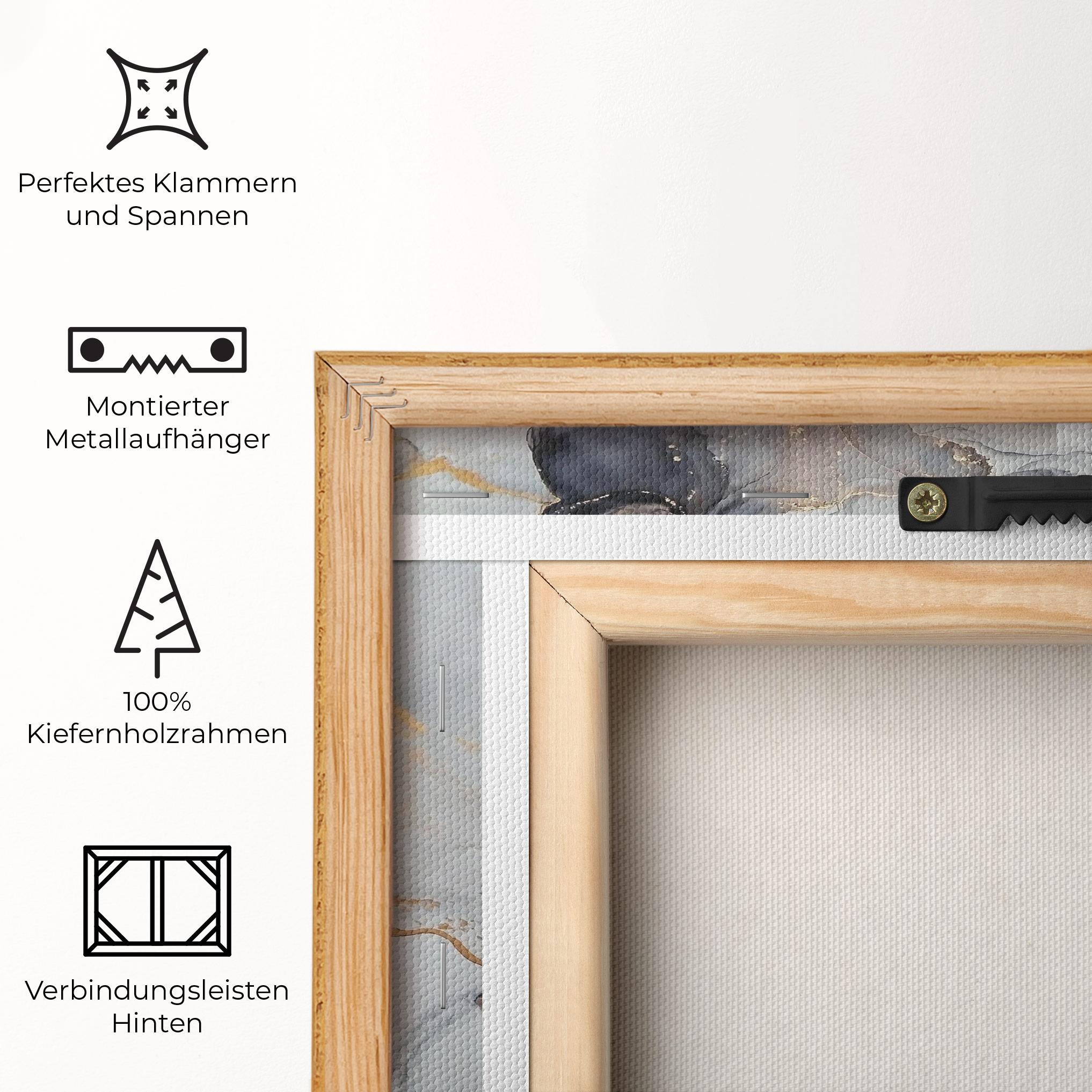 Leinwandbild Marble Shades mockup 5