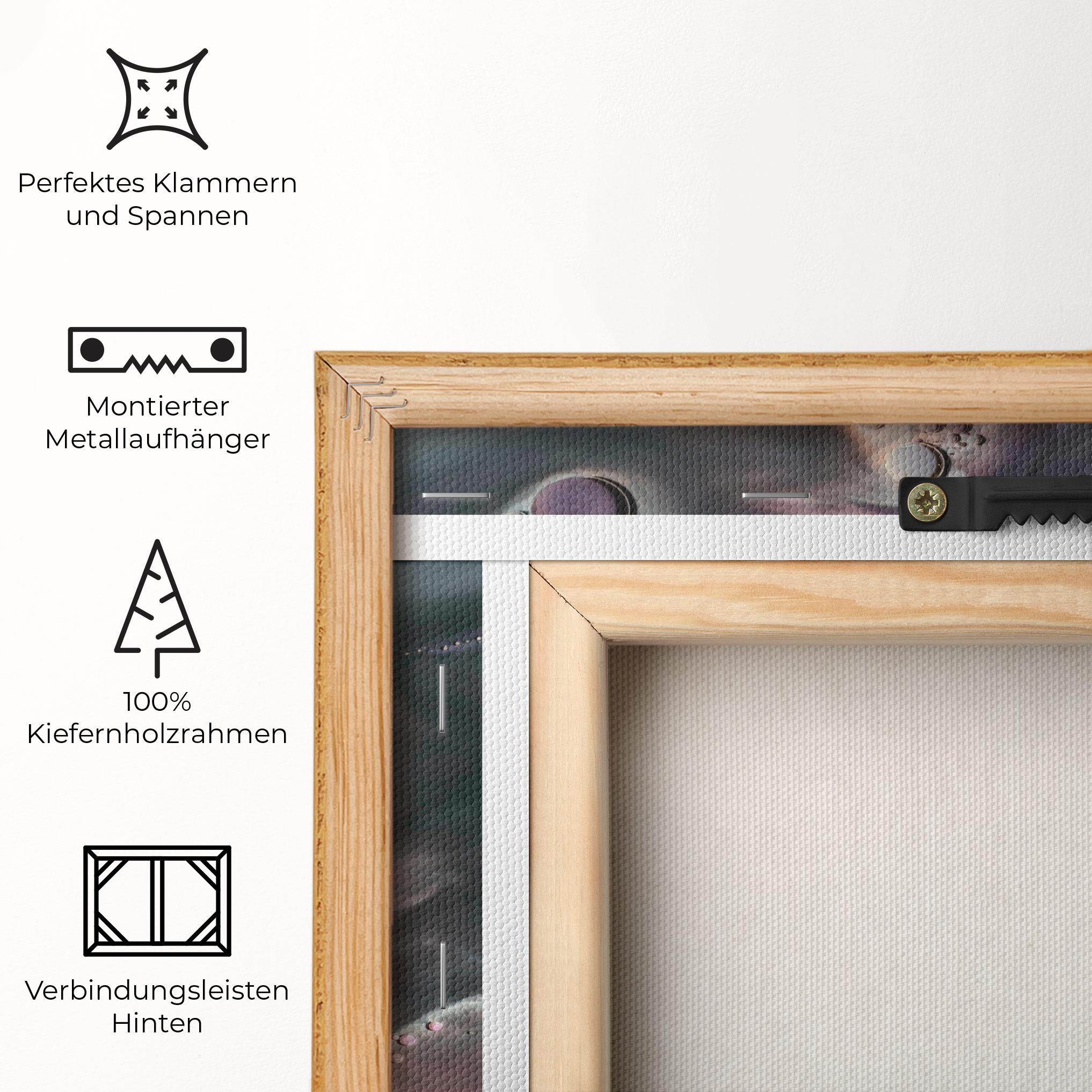 Leinwandbild Orange Shades mockup 5