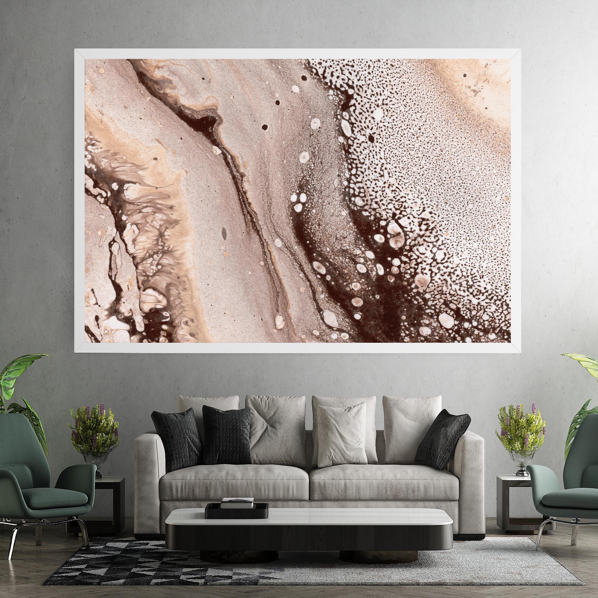 Leinwandbild Abstract Color mockup 7