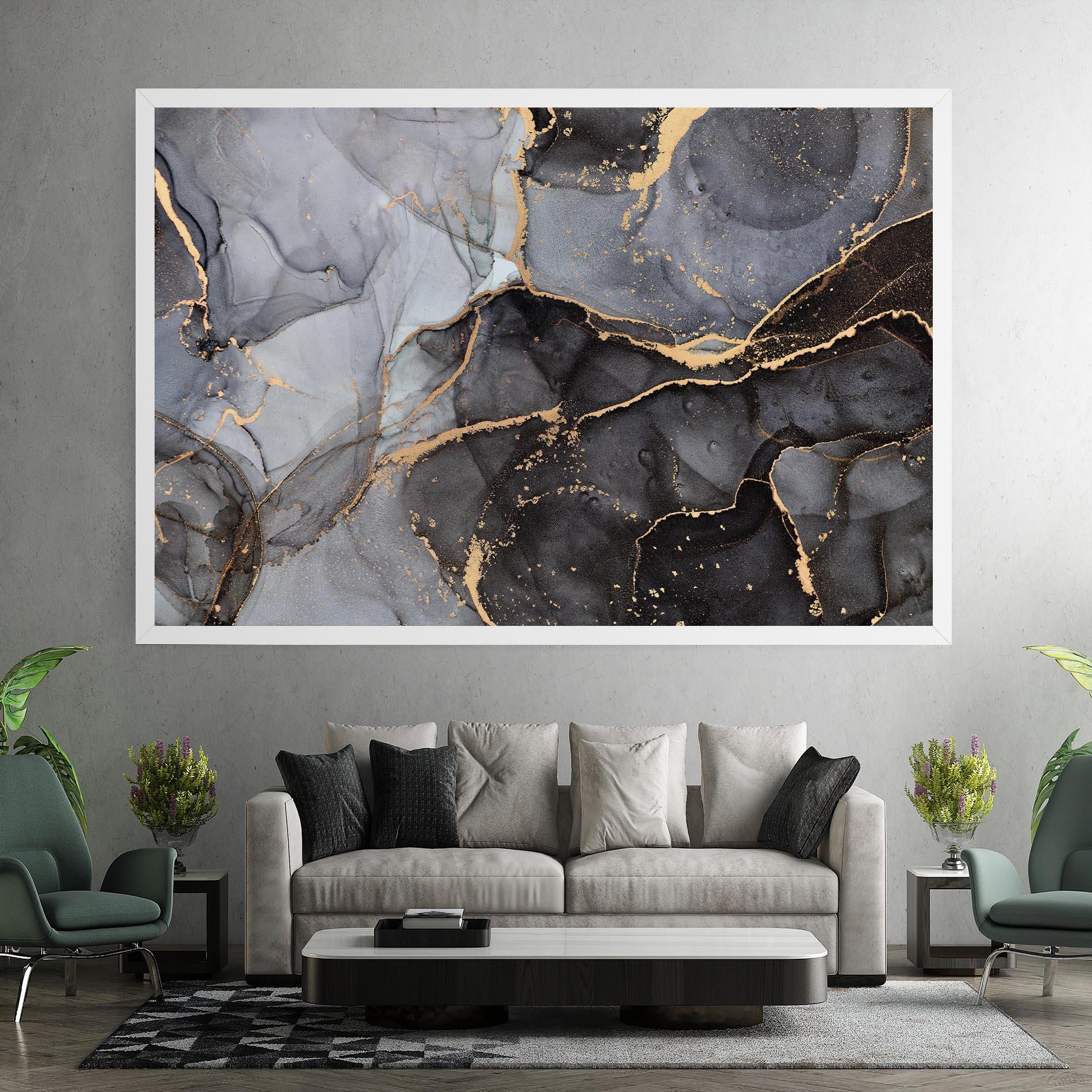 Leinwandbild Abstract Marble mockup 7