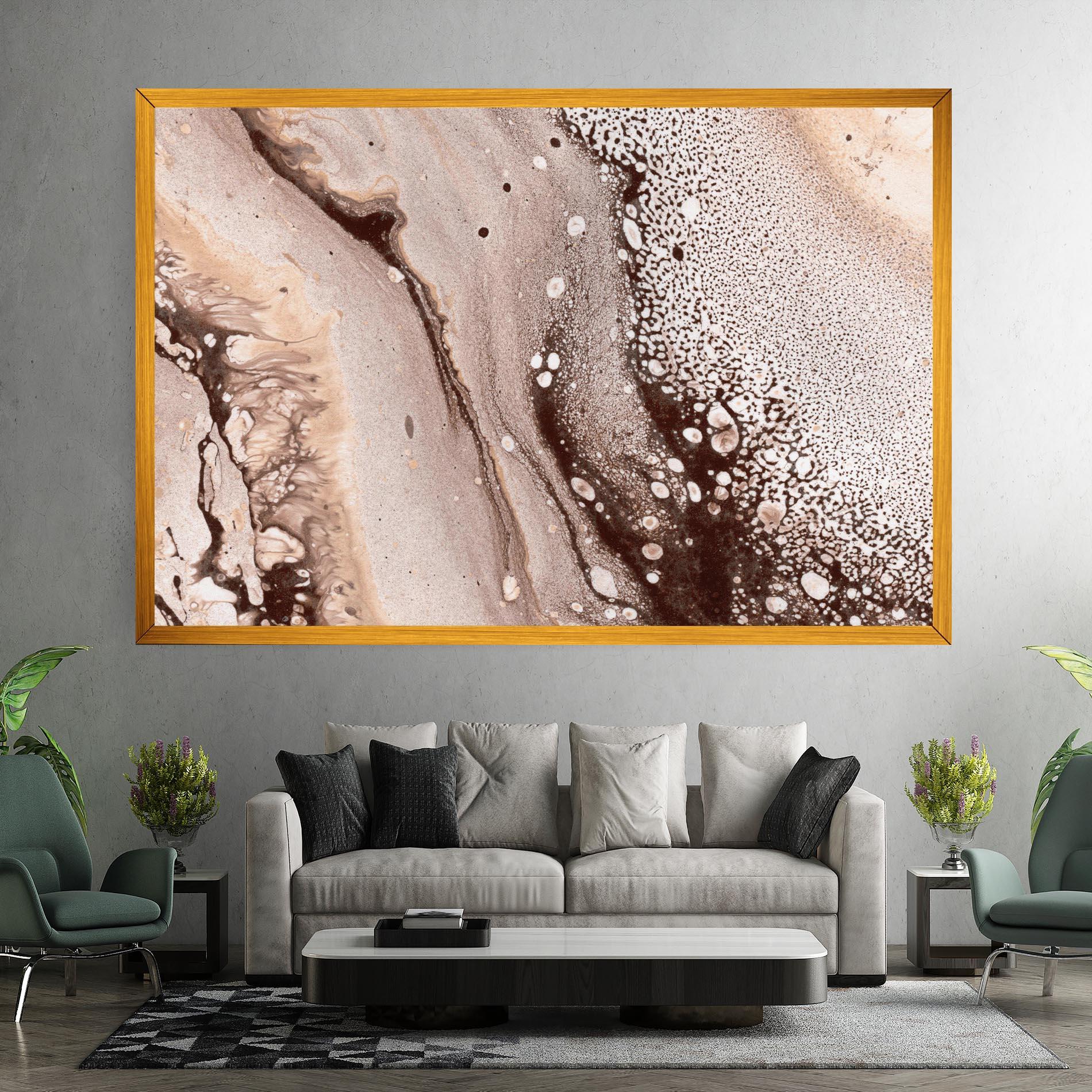Leinwandbild Abstract Color mockup 7