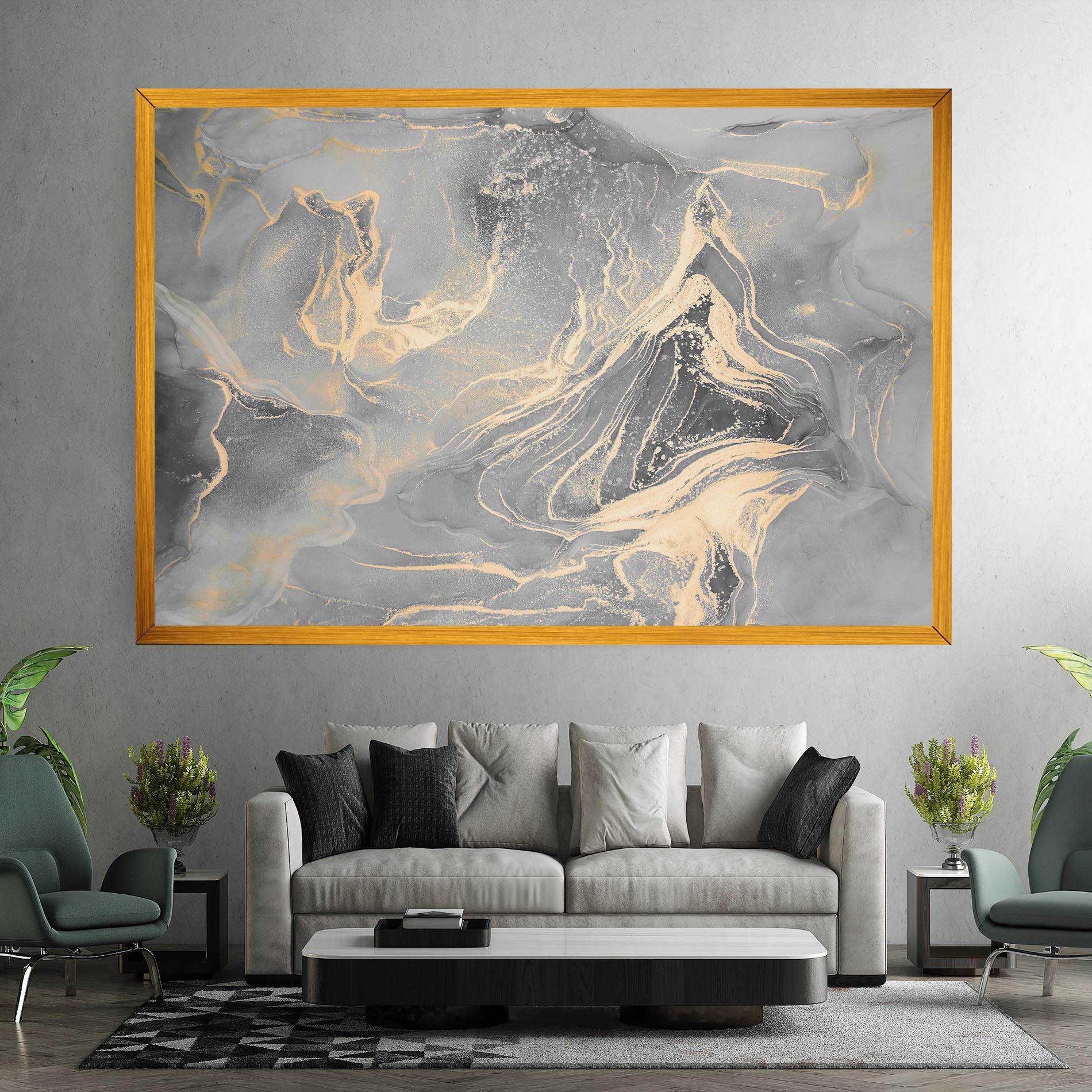 Leinwandbild Abstract Illusion mockup 7