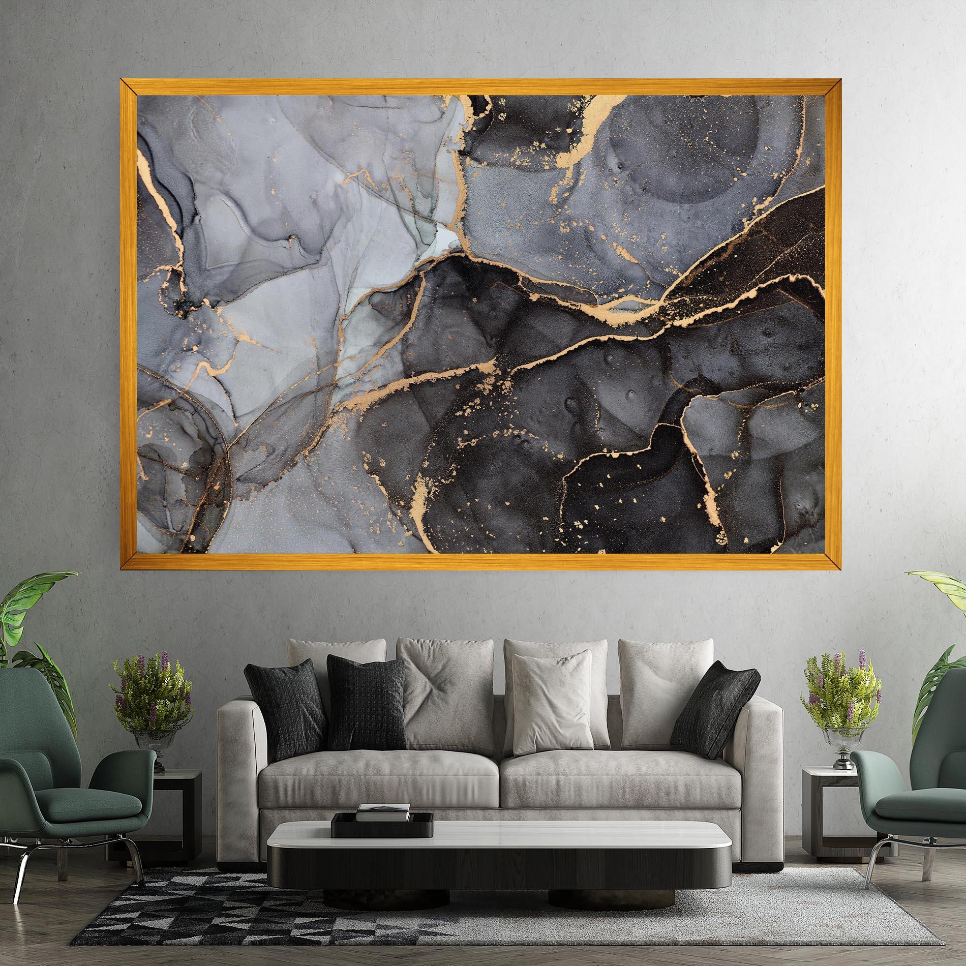 Leinwandbild Abstract Marble mockup 7