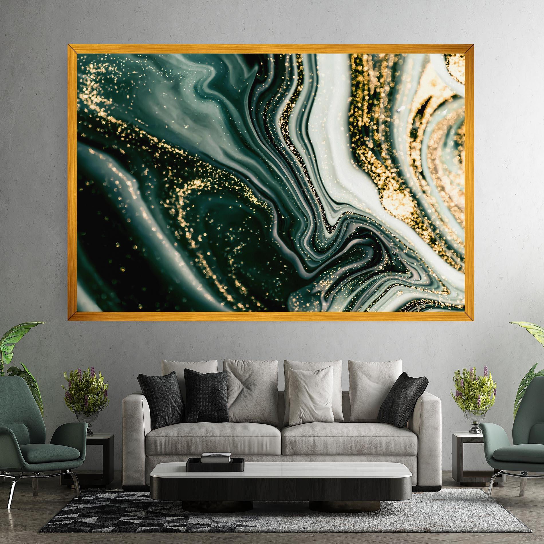 Leinwandbild Abstract Shades mockup 7