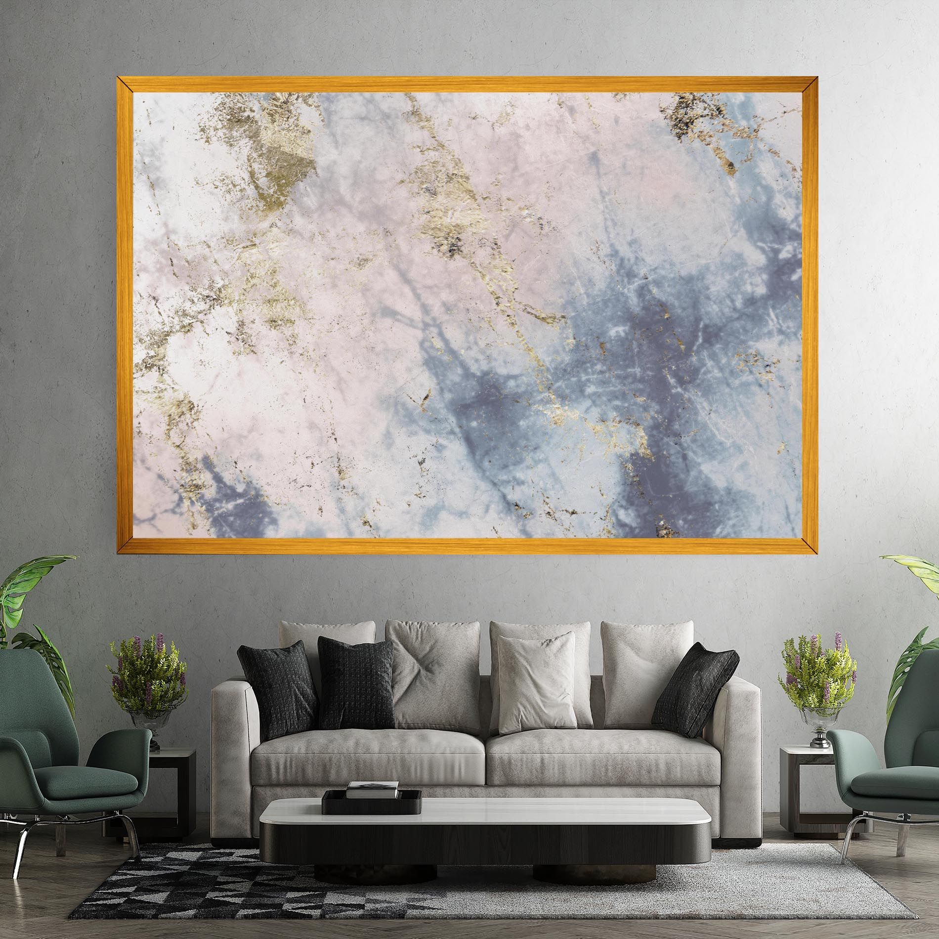 Pink Blue Marble mockup 7