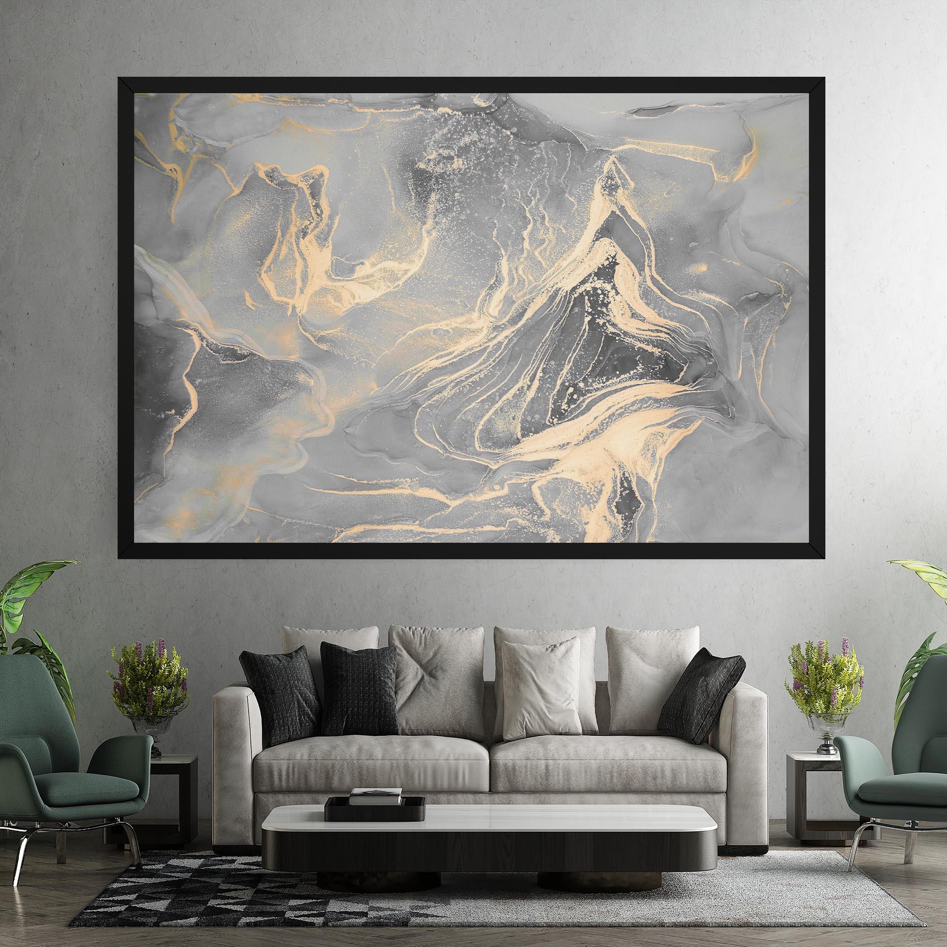 Leinwandbild Abstract Illusion mockup 7