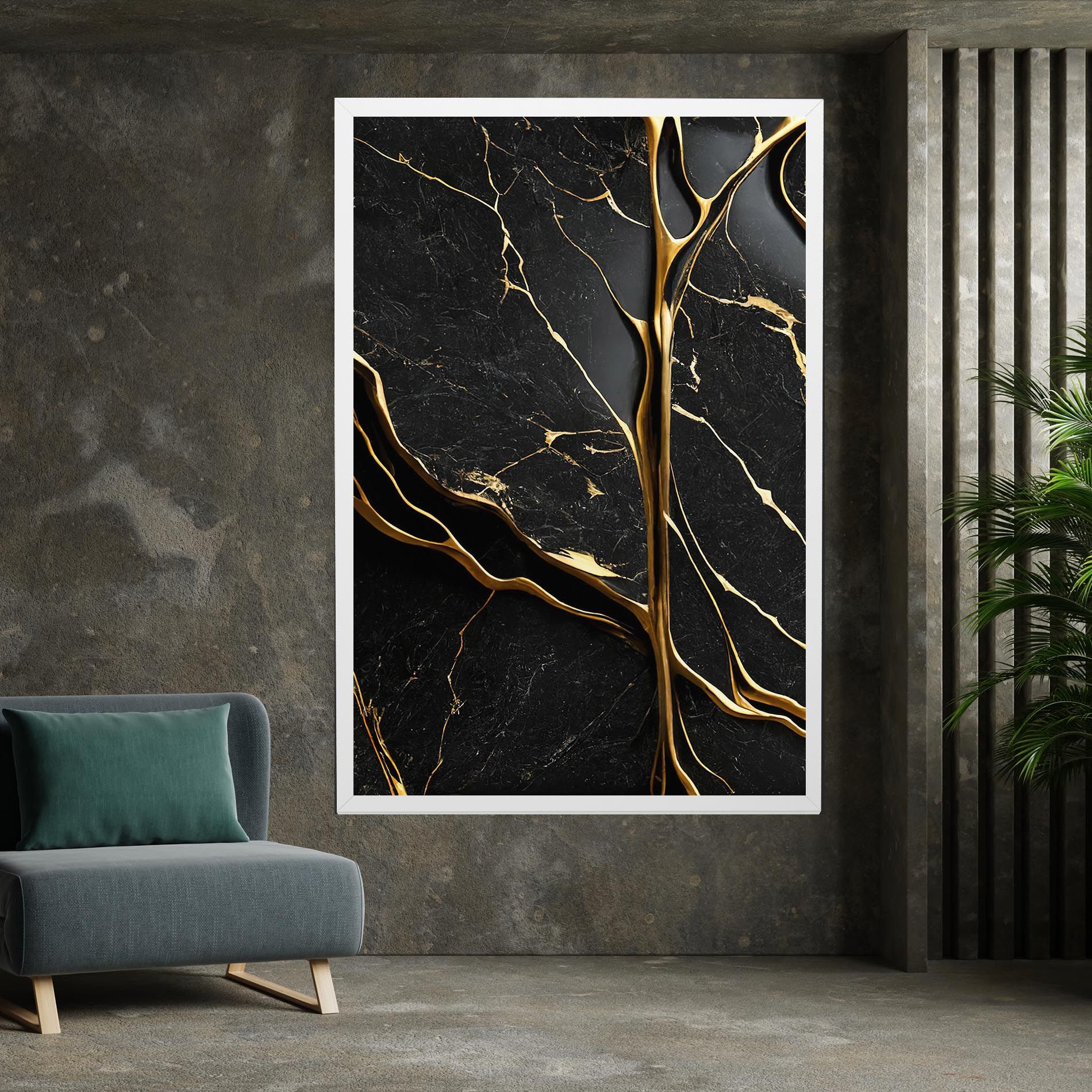 Black Square Marble mockup 7